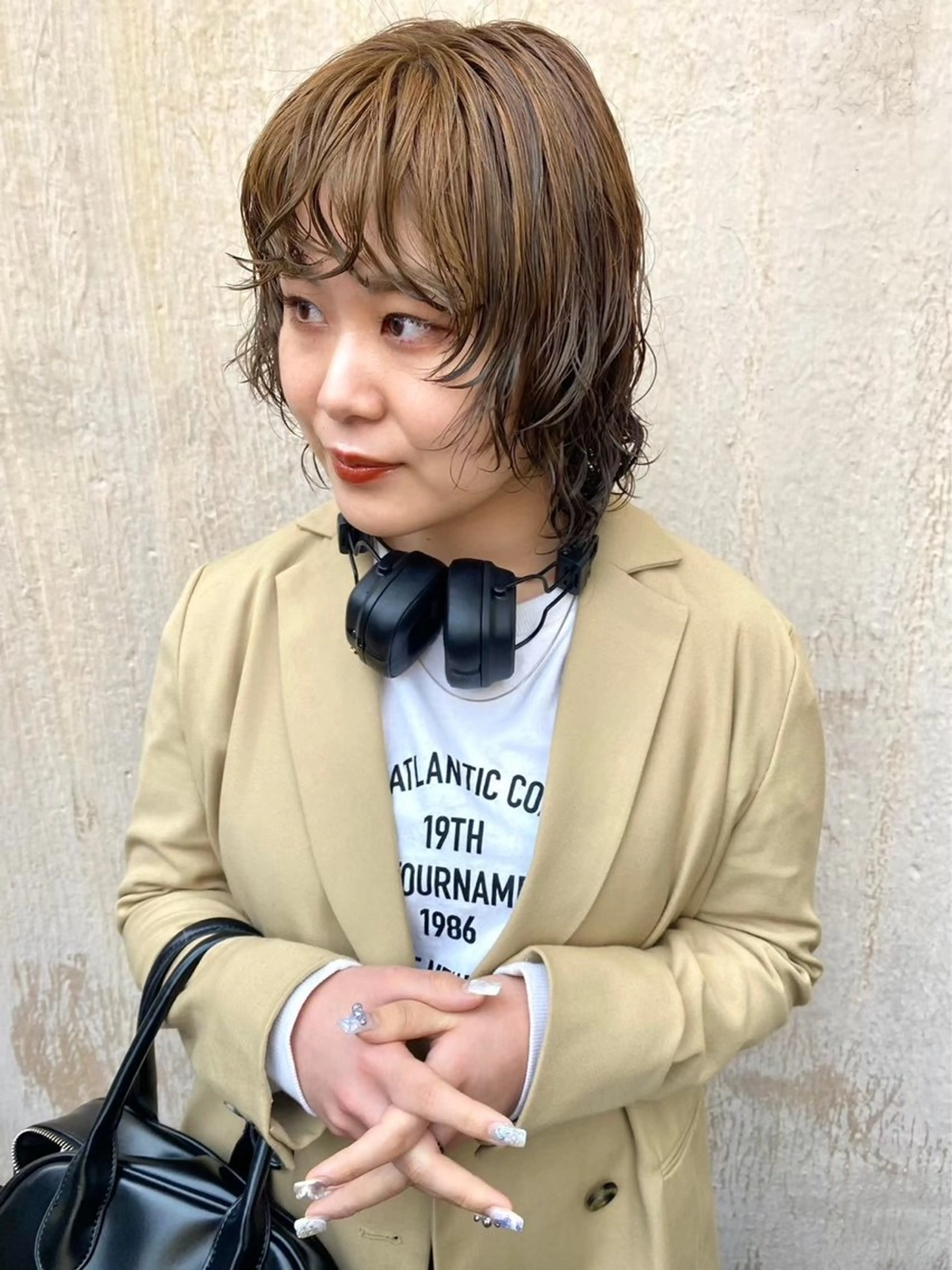 パーマ 中村 衣里のヘアスタイル