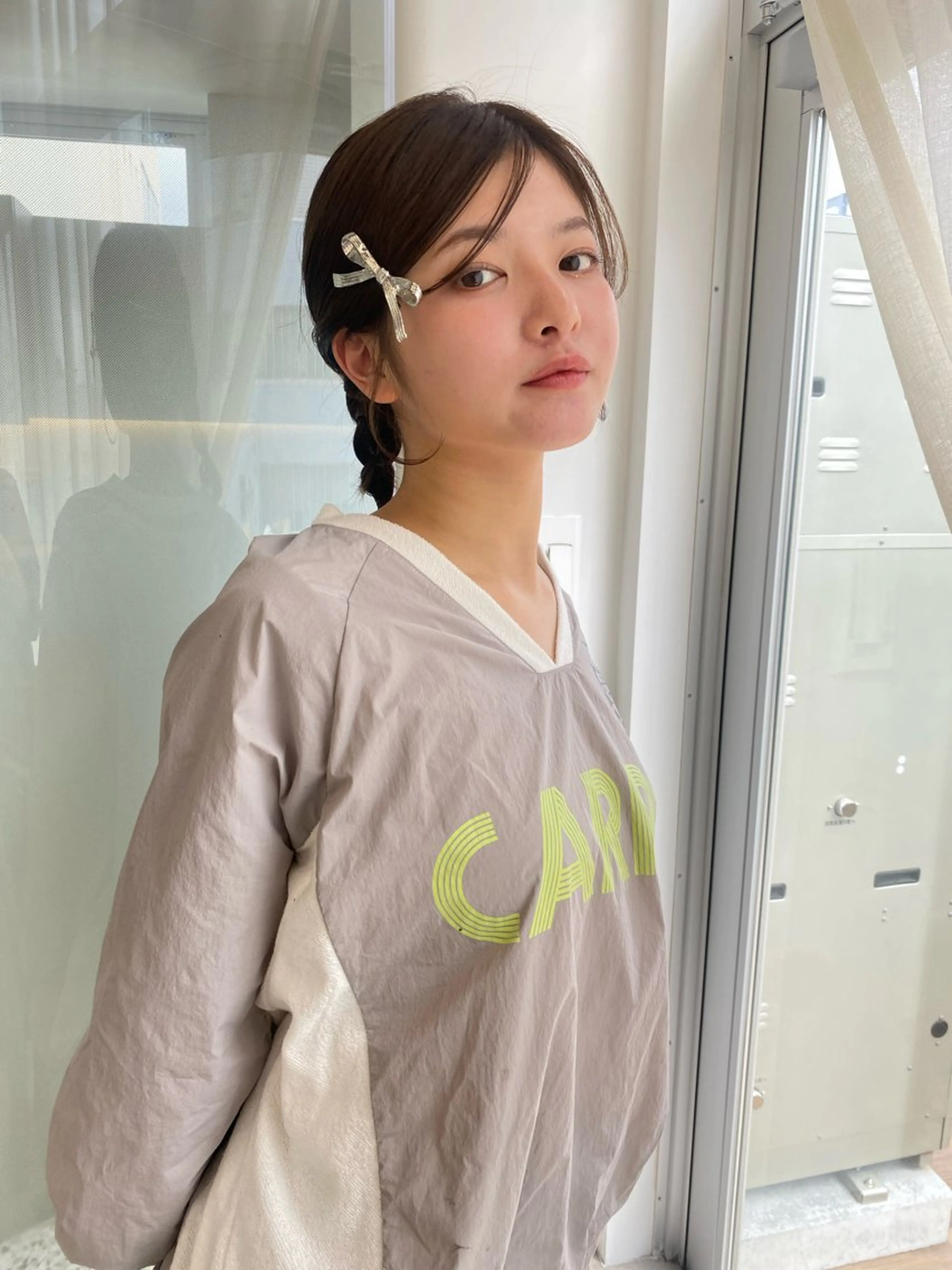 ミディアム カラー ブラウンカラー ショコラブラウン ヘアカラー hinaka .のヘアスタイル