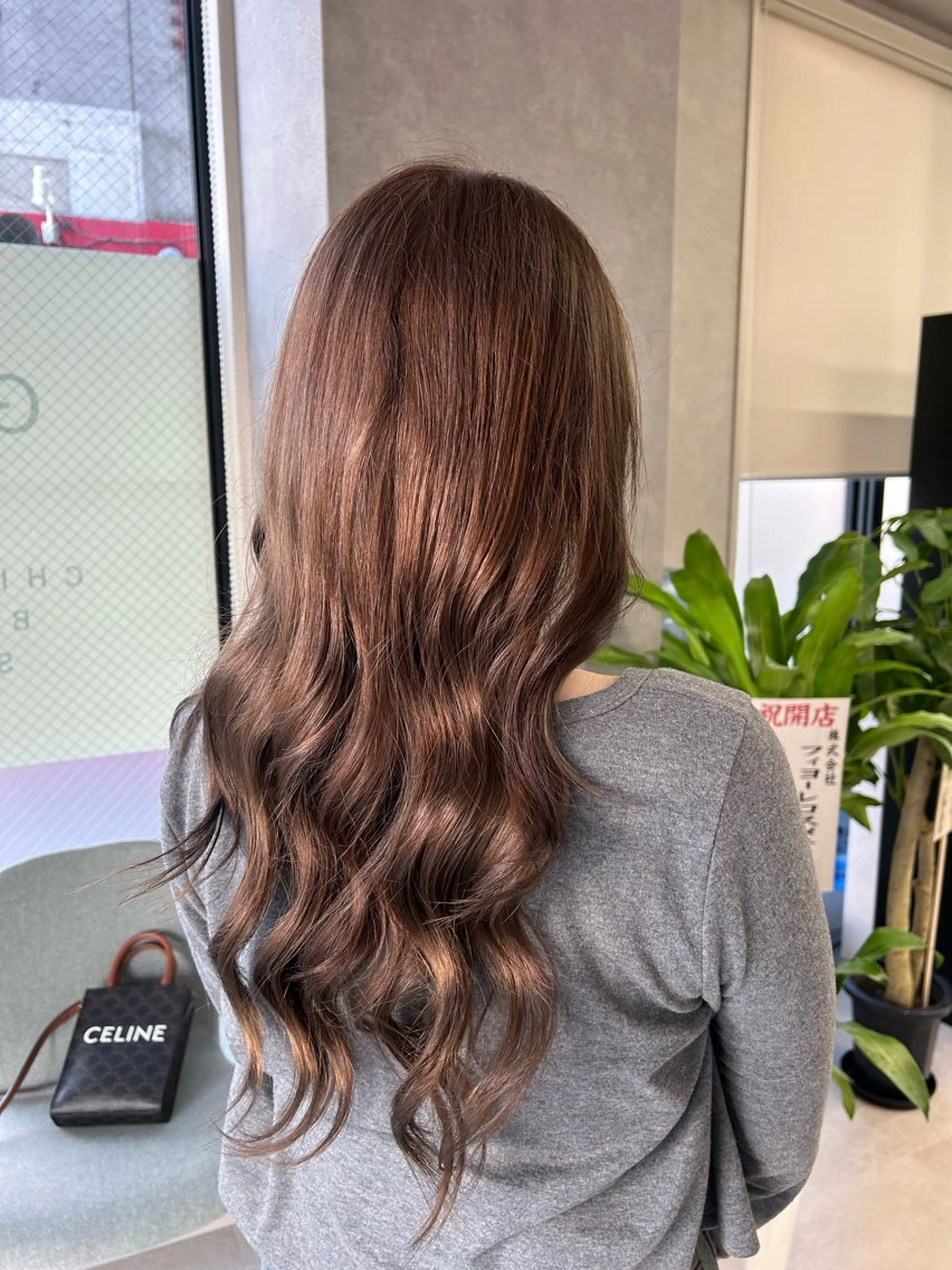 カラー ベージュカラー ヘアカラー 筑紫野美容師 すずのヘアスタイル