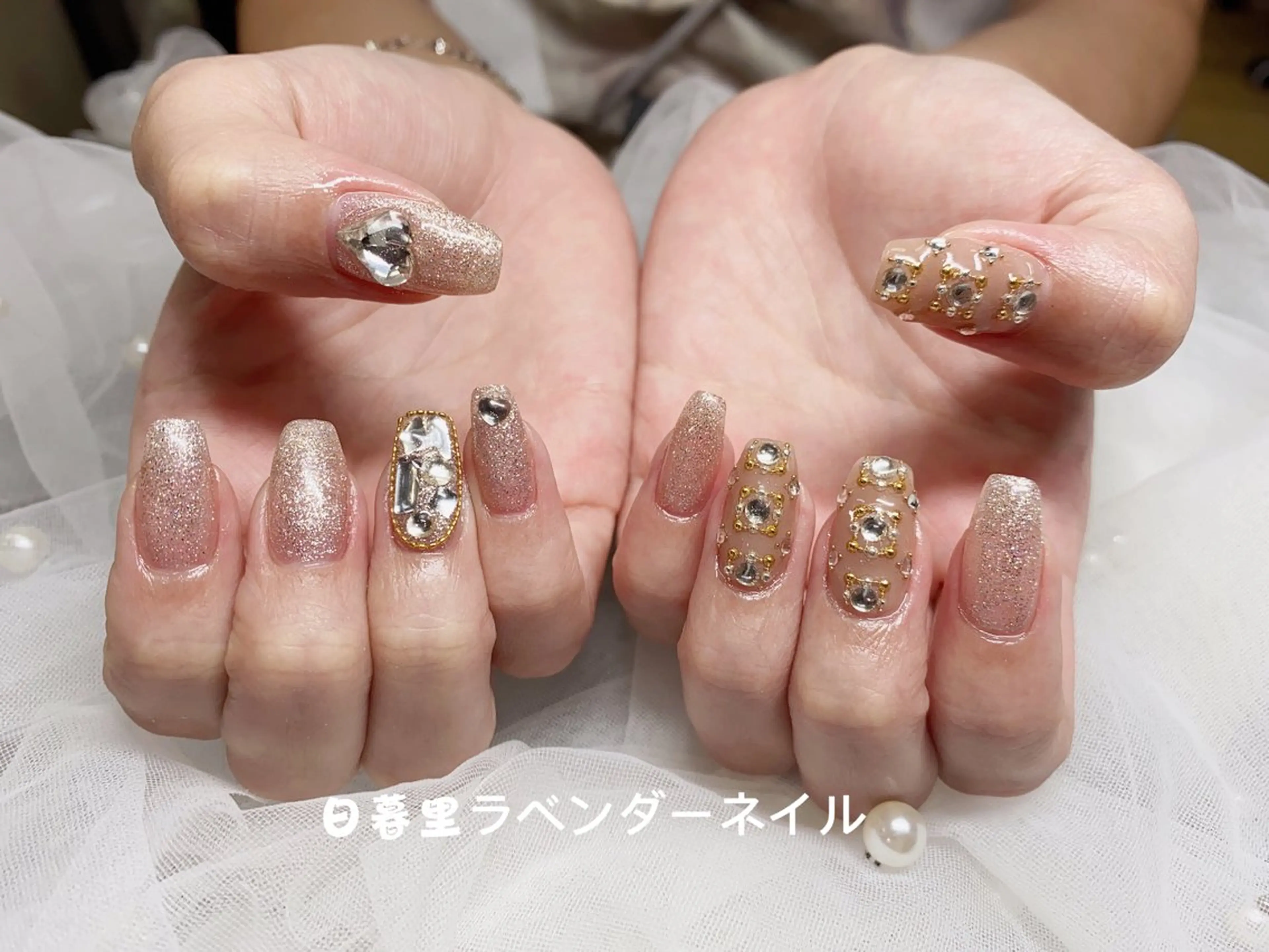 ネイル ラベンダー💖日暮里 ルル💖ネイルのネイルデザイン