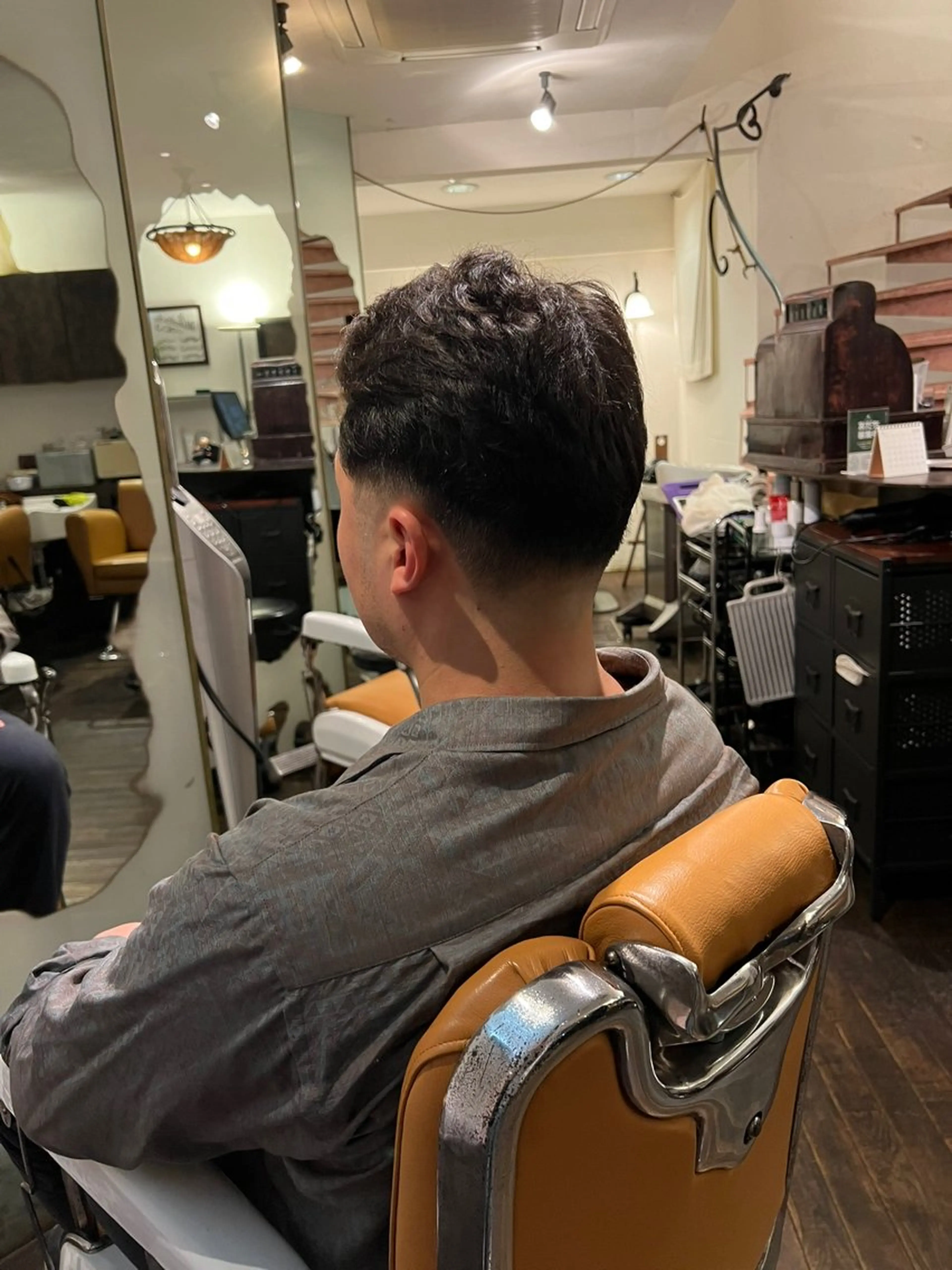 ミディアム 田畑 凜仁のヘアスタイル