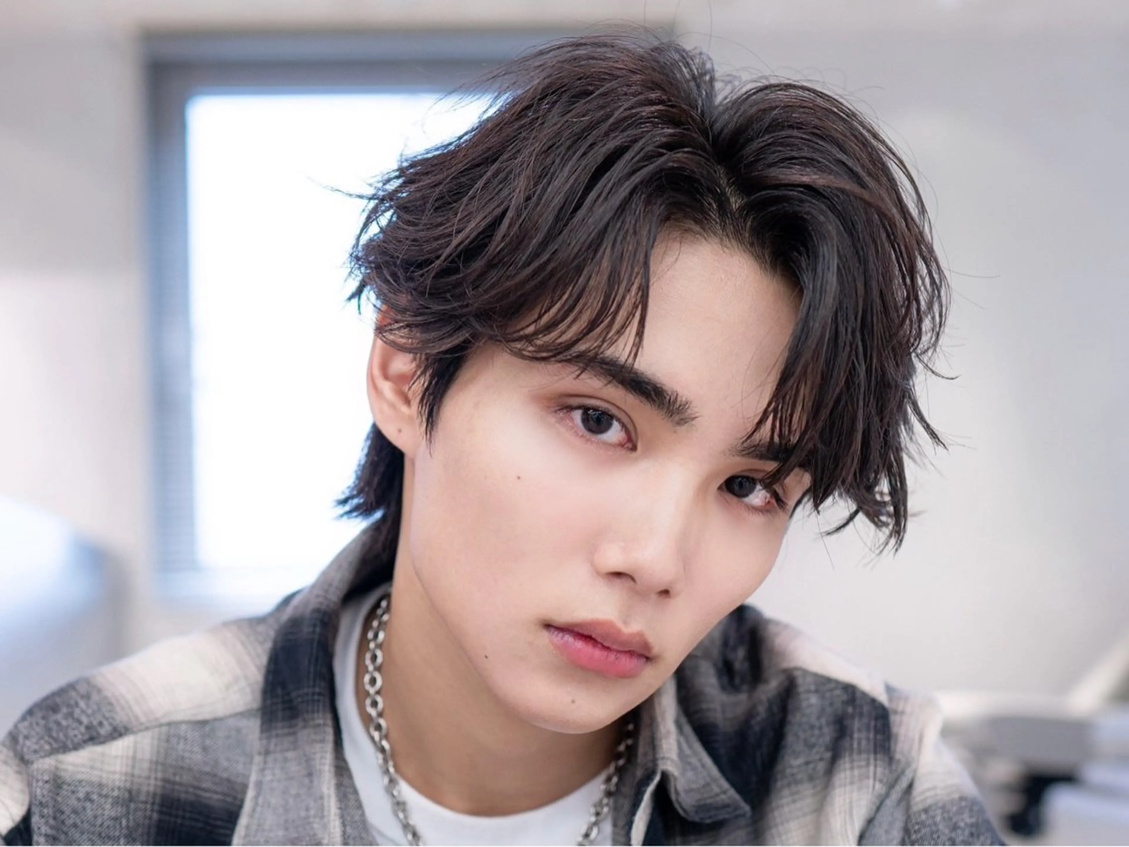 ミディアム ブリーチカラー/渋谷 /髪質改善/shinのヘアスタイル