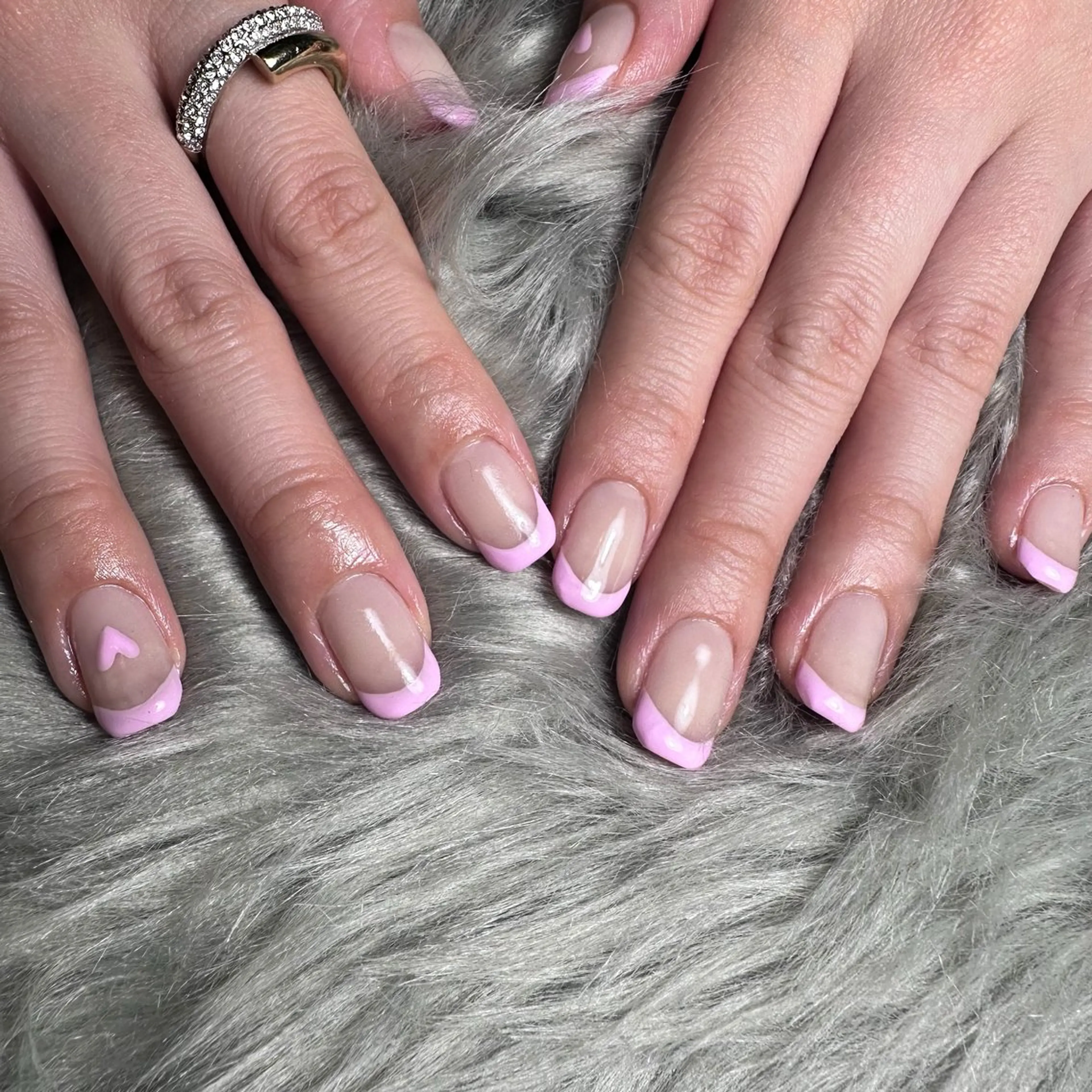 ネイル バレンタイン nail salon 凪のネイルデザイン