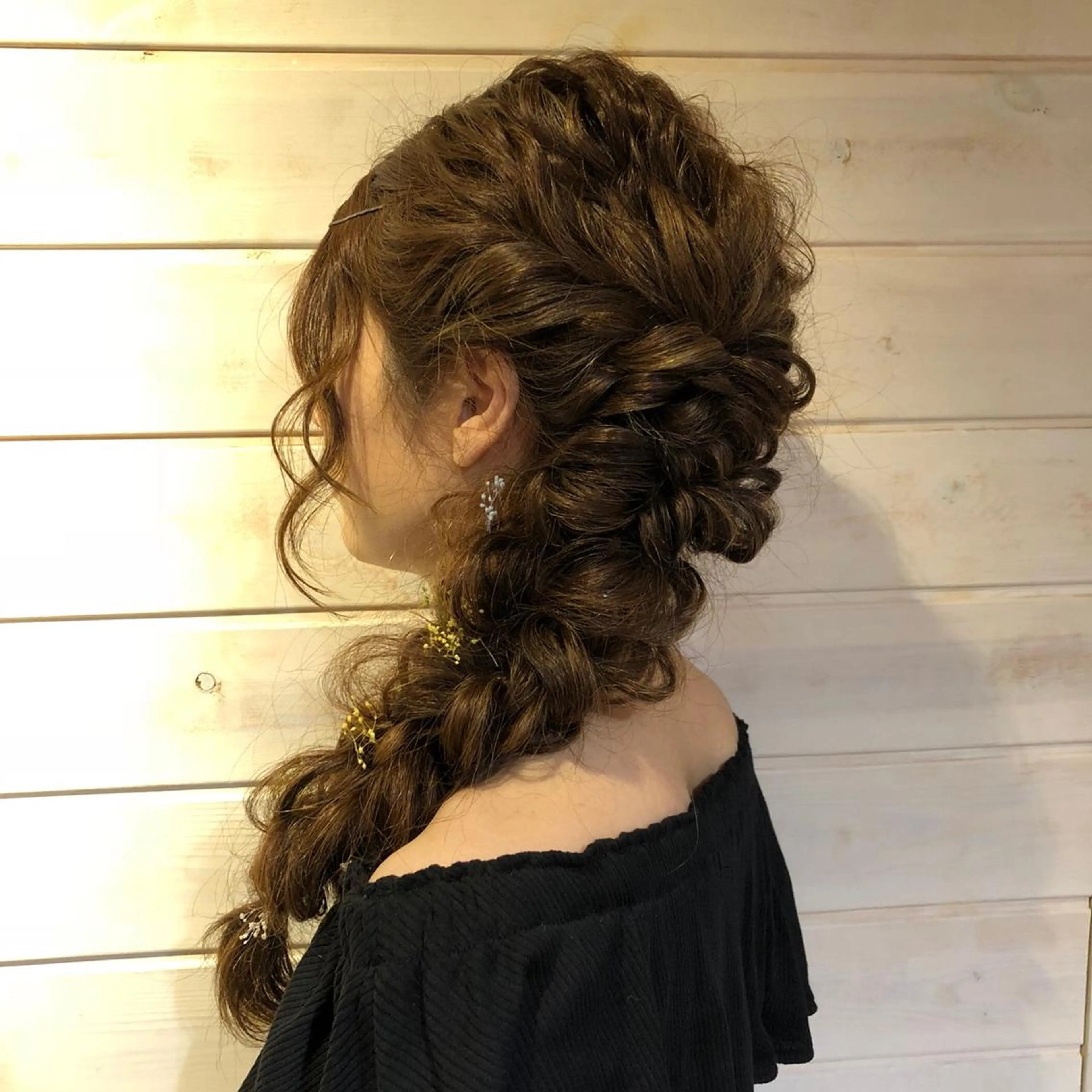 ロング ヘアアレンジ 野崎 ひかりのヘアスタイル