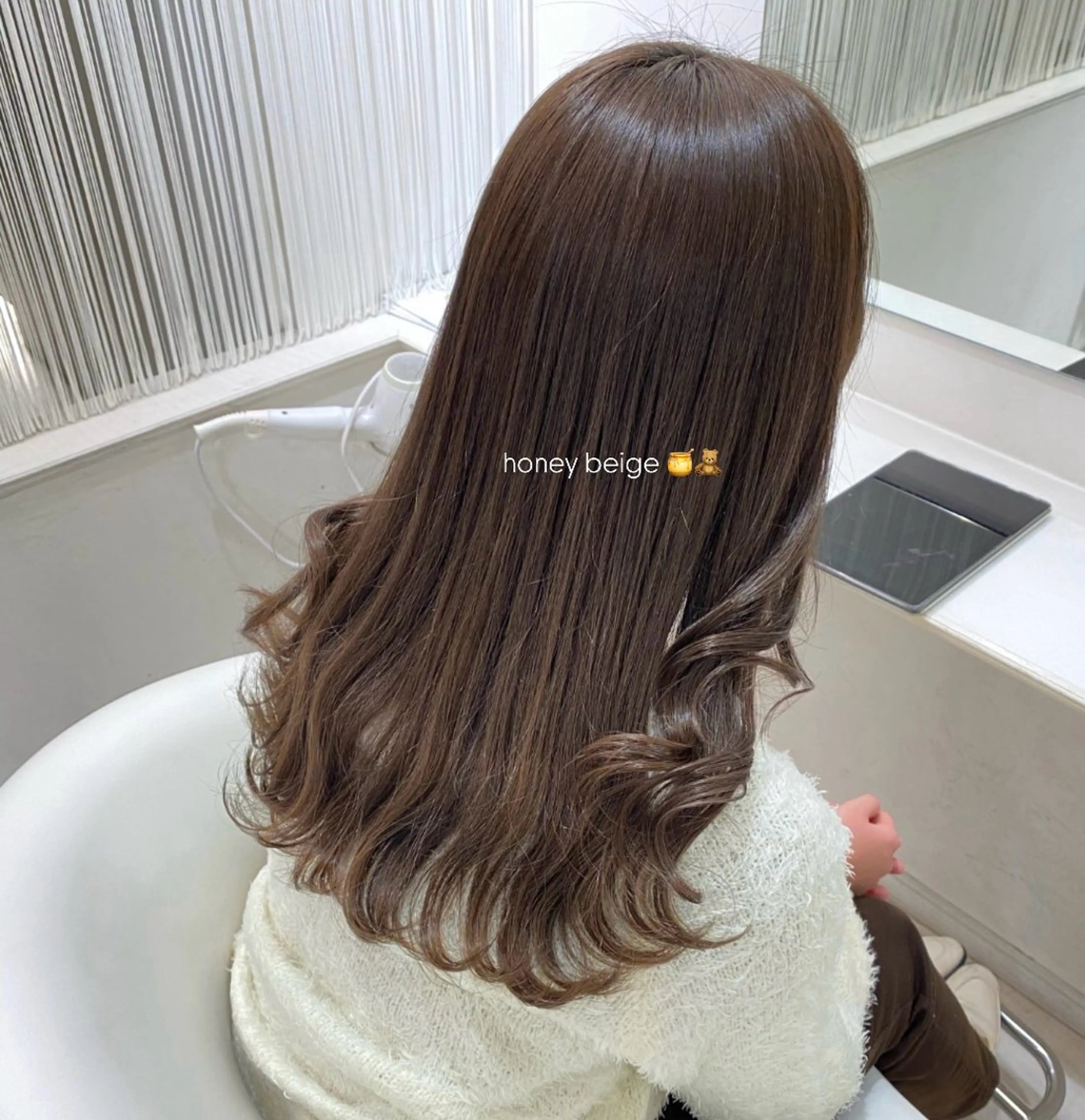 ロング カラー ParveMix🎀 稲垣 詞葉のヘアスタイル