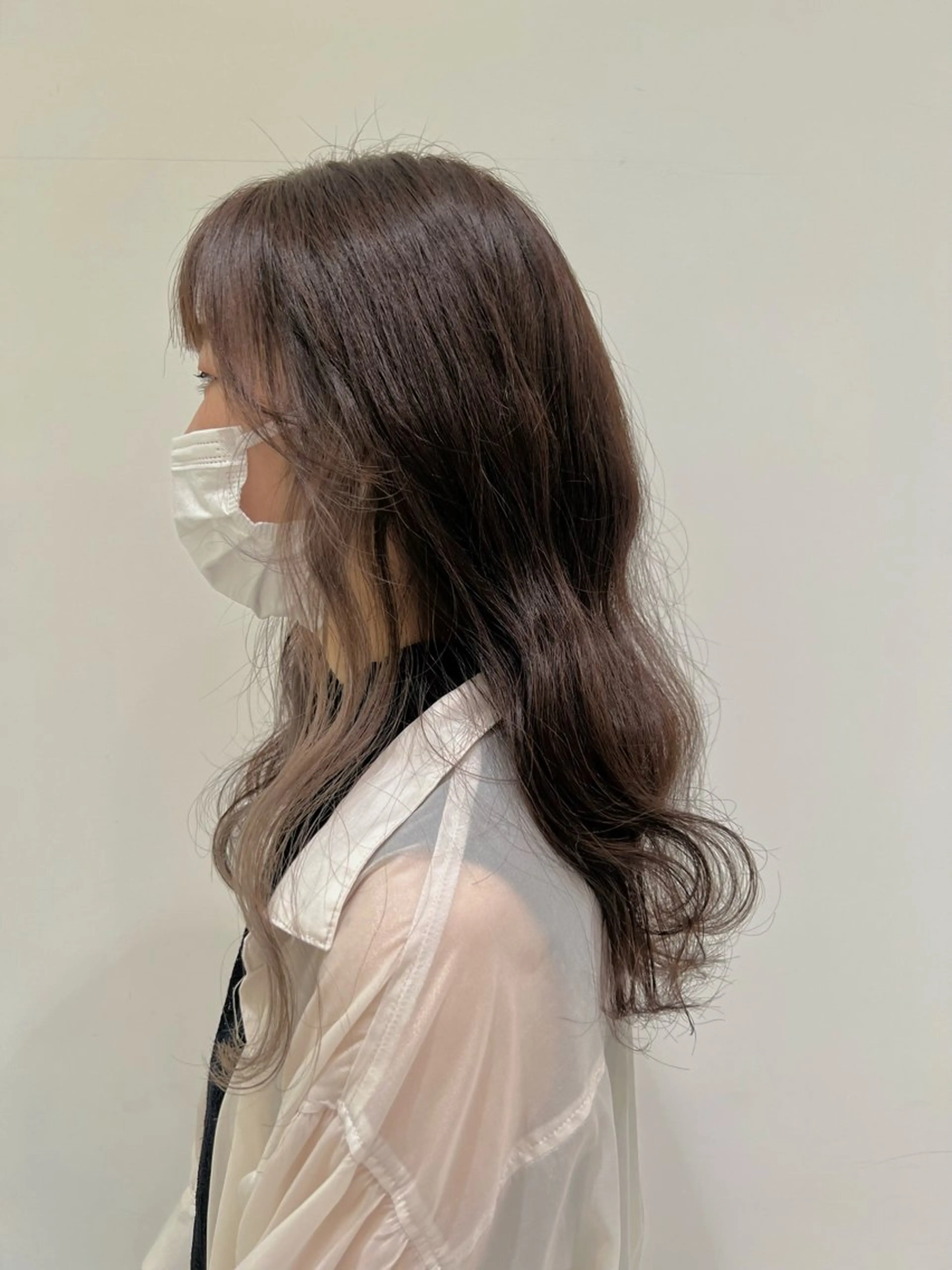 ロング カラー インナーカラー 顔周りカット 吉澤大和 カット/カラーのヘアスタイル