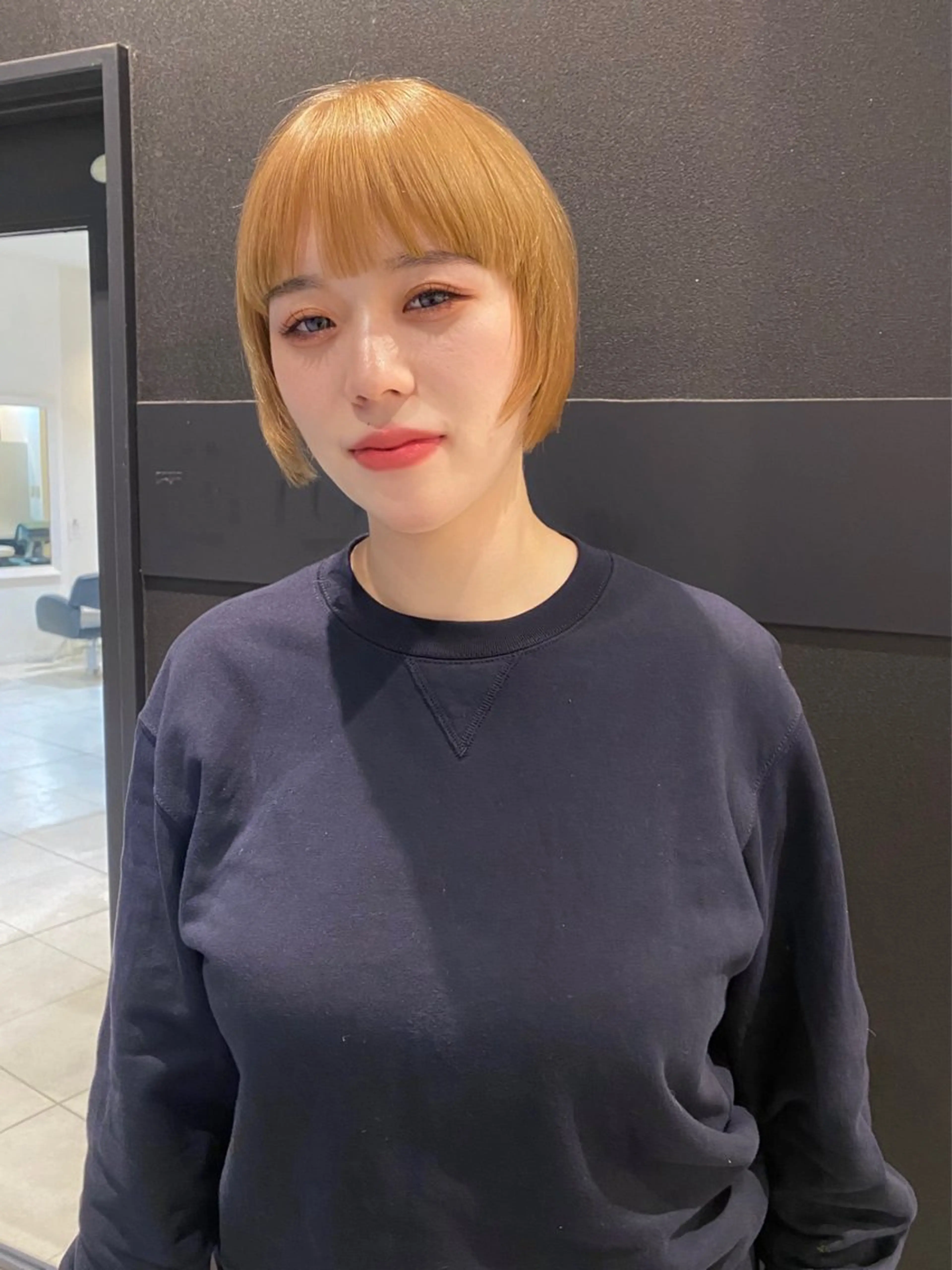 ショート カラー ハイトーンカラー カット ヘアカラー トリートメント mai / linoah˚✧のヘアスタイル