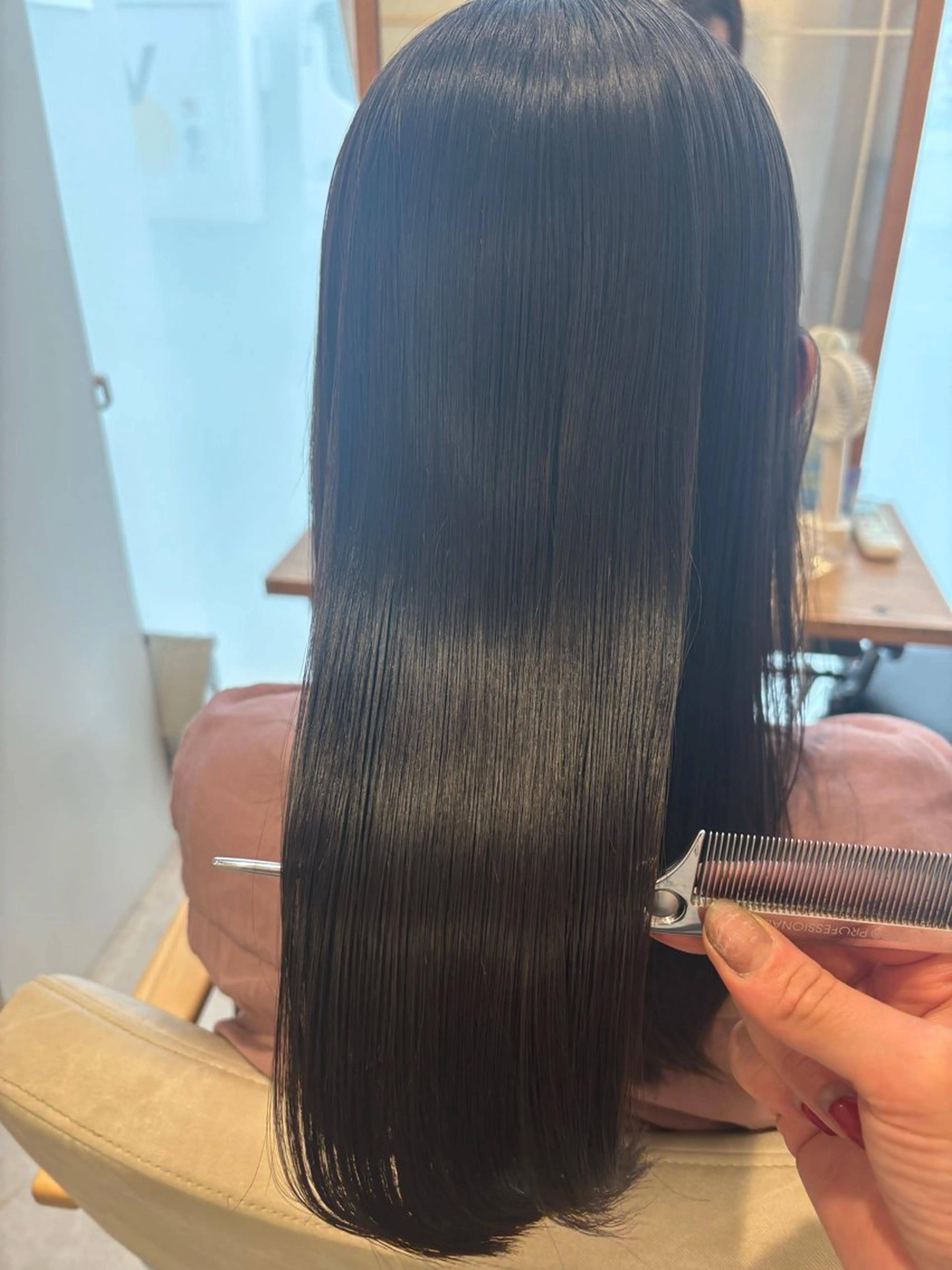 ロング KAEDE💖 縮毛矯正/艶カラーのヘアスタイル