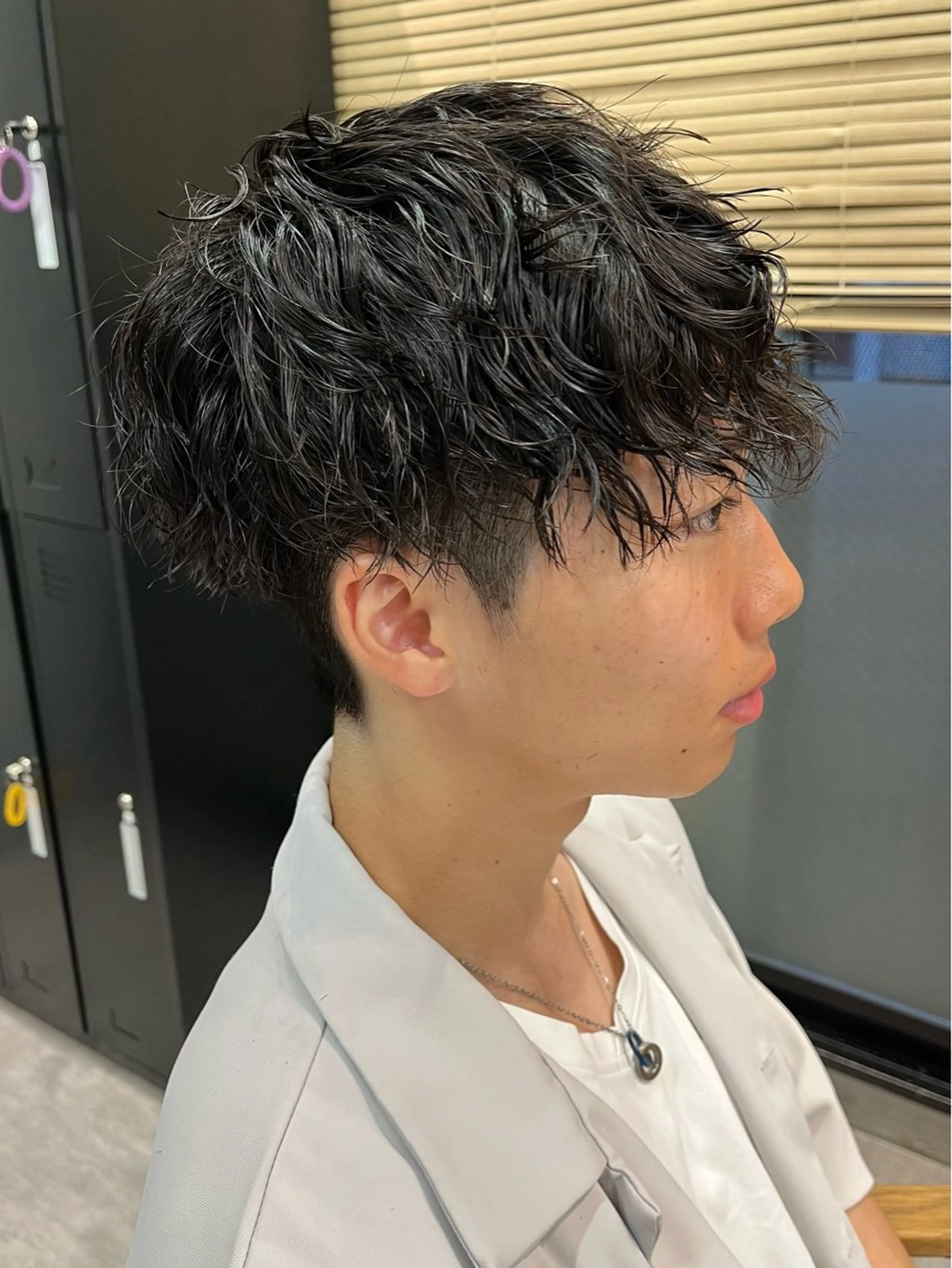 メンズ メンズカット パーマ飯野友喜のヘアスタイル