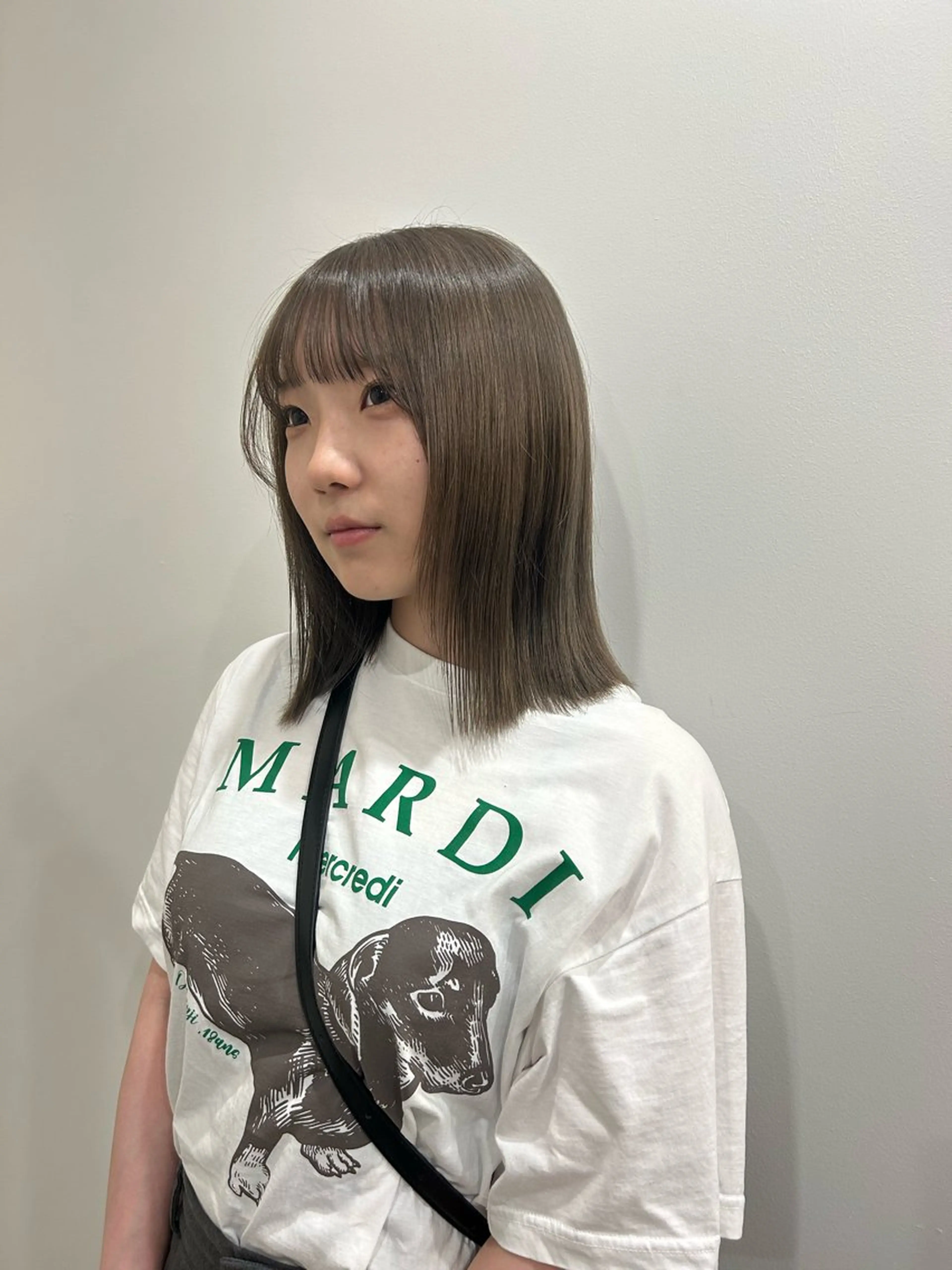 ミディアム ヘアカラー hair&eye🎀 /momoKaのヘアスタイル