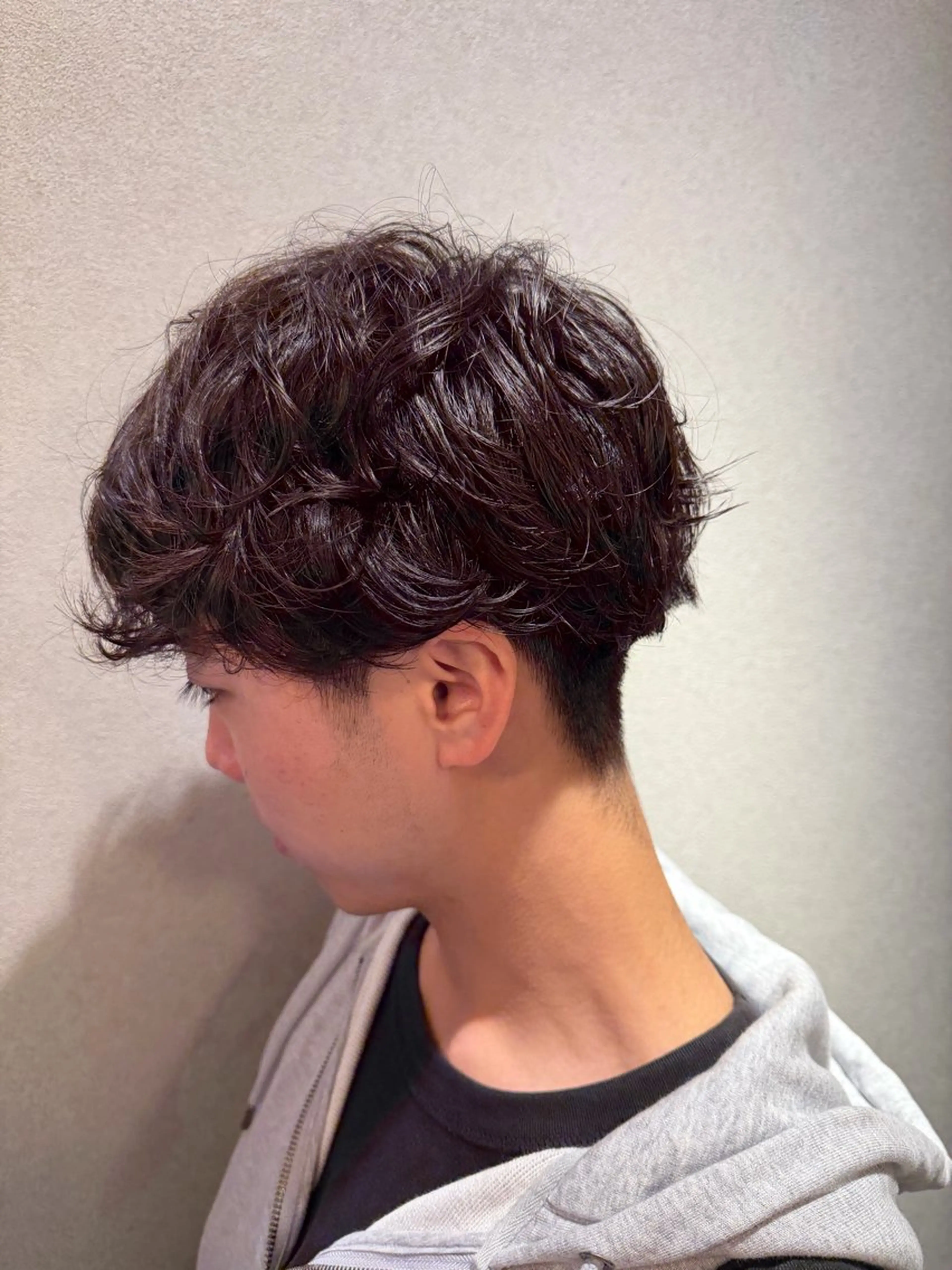 メンズ カット パーマ いがらし ふうらのヘアスタイル