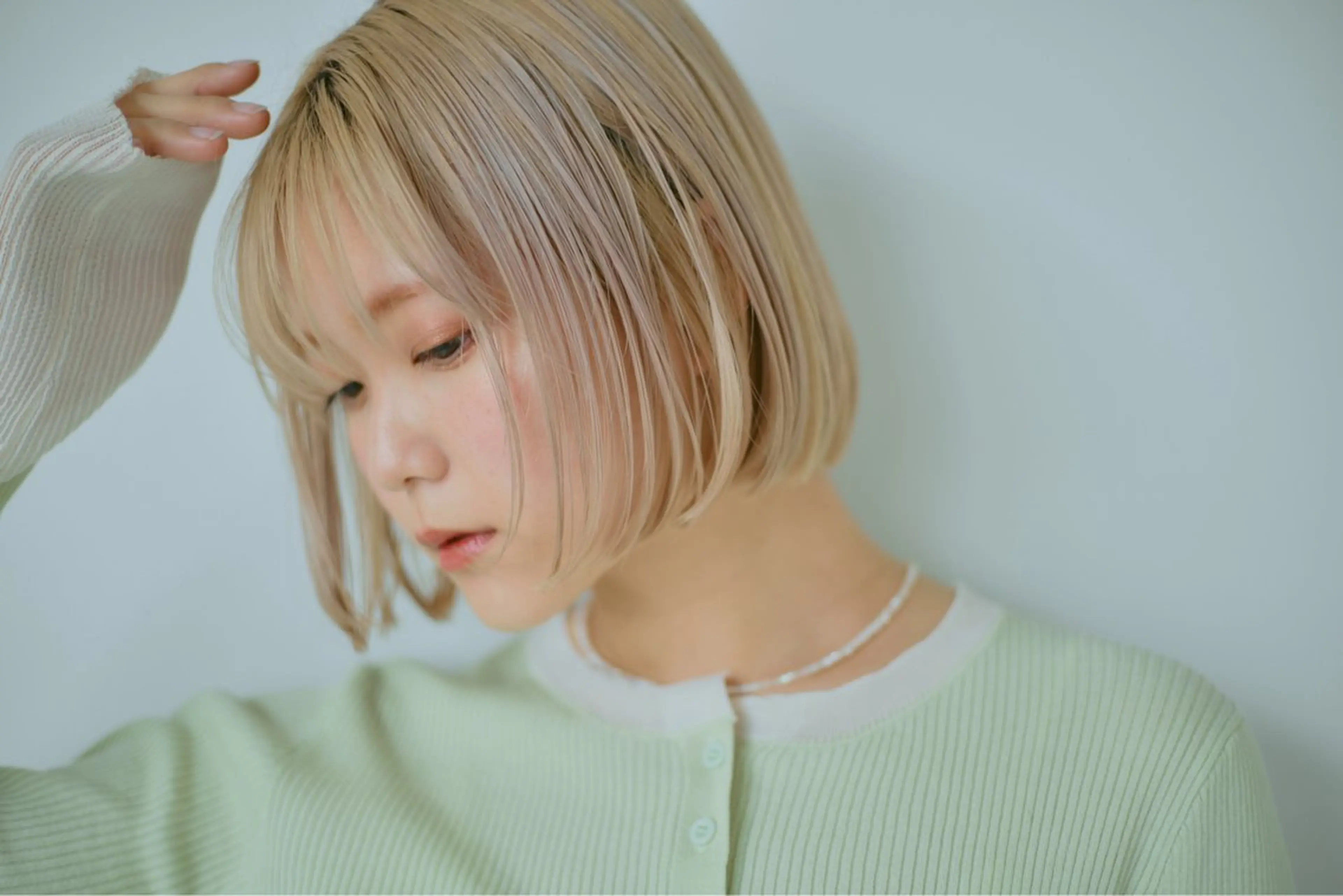 ショート ショート ボブ 梅田 木戸健人のヘアスタイル