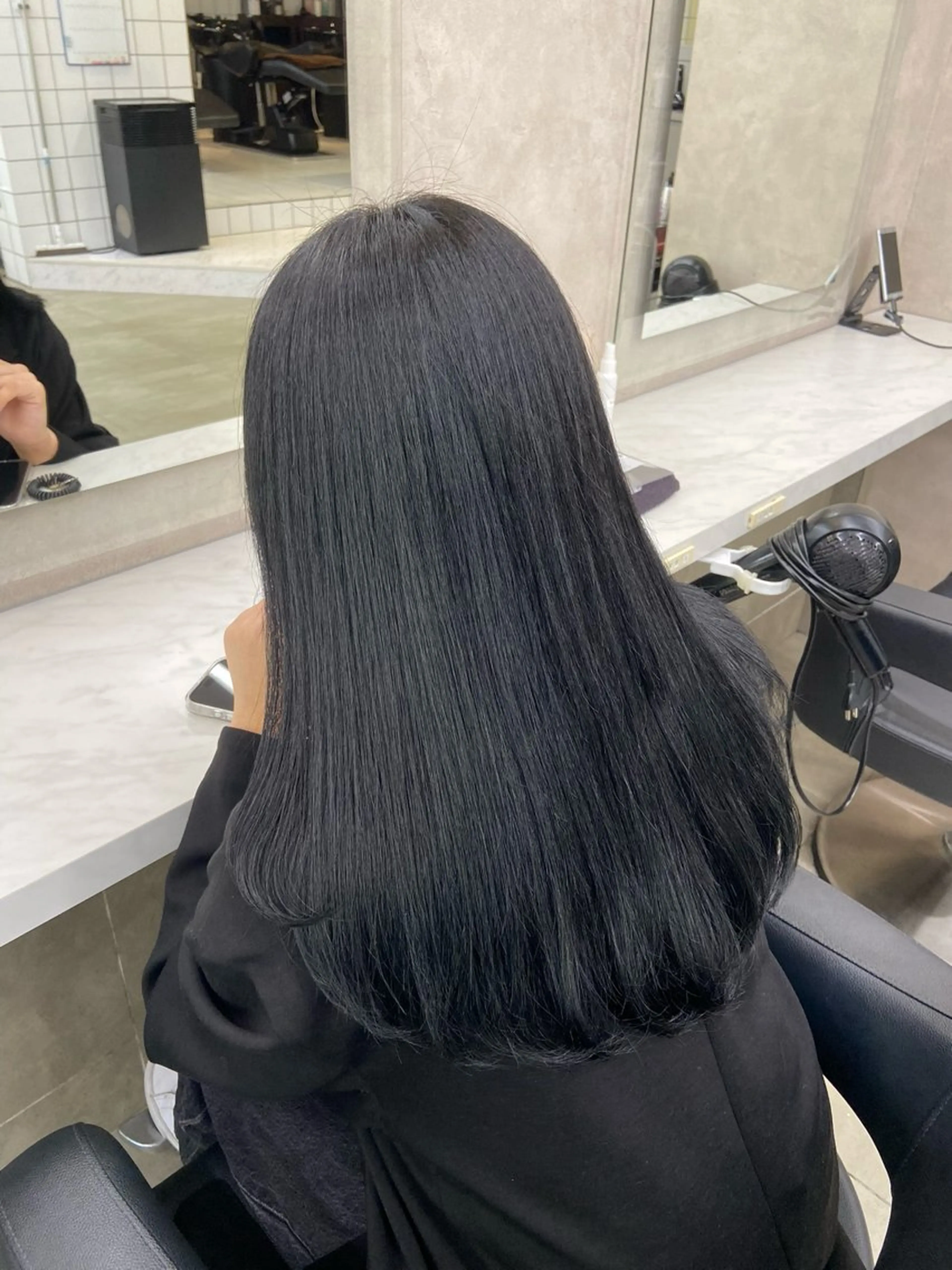 ミディアム カラー ヘアアレンジ Over hair_ misakiのヘアスタイル