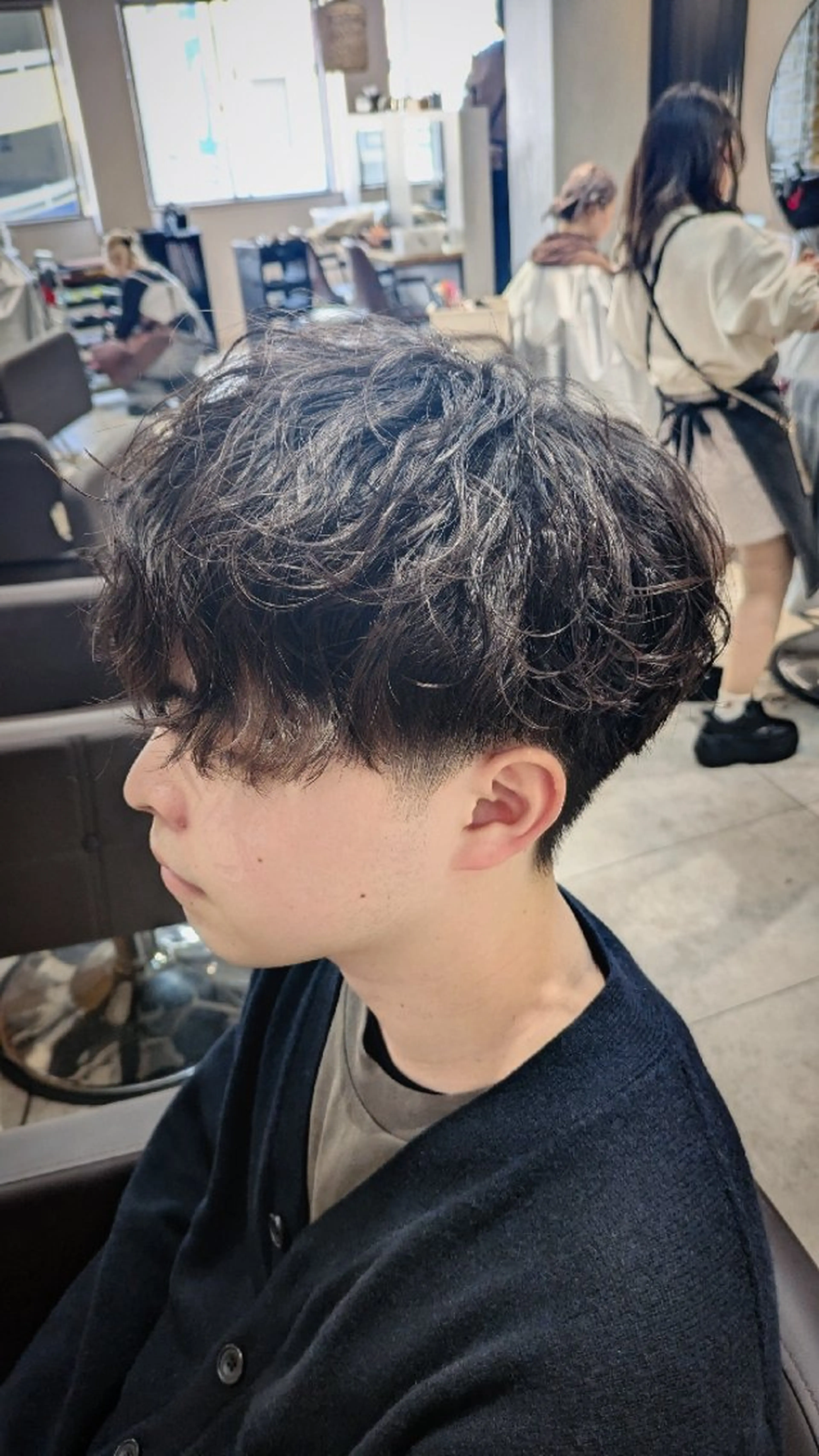 ショート パーマ 髪質改善/メンズヘア TAKAHIROのヘアスタイル