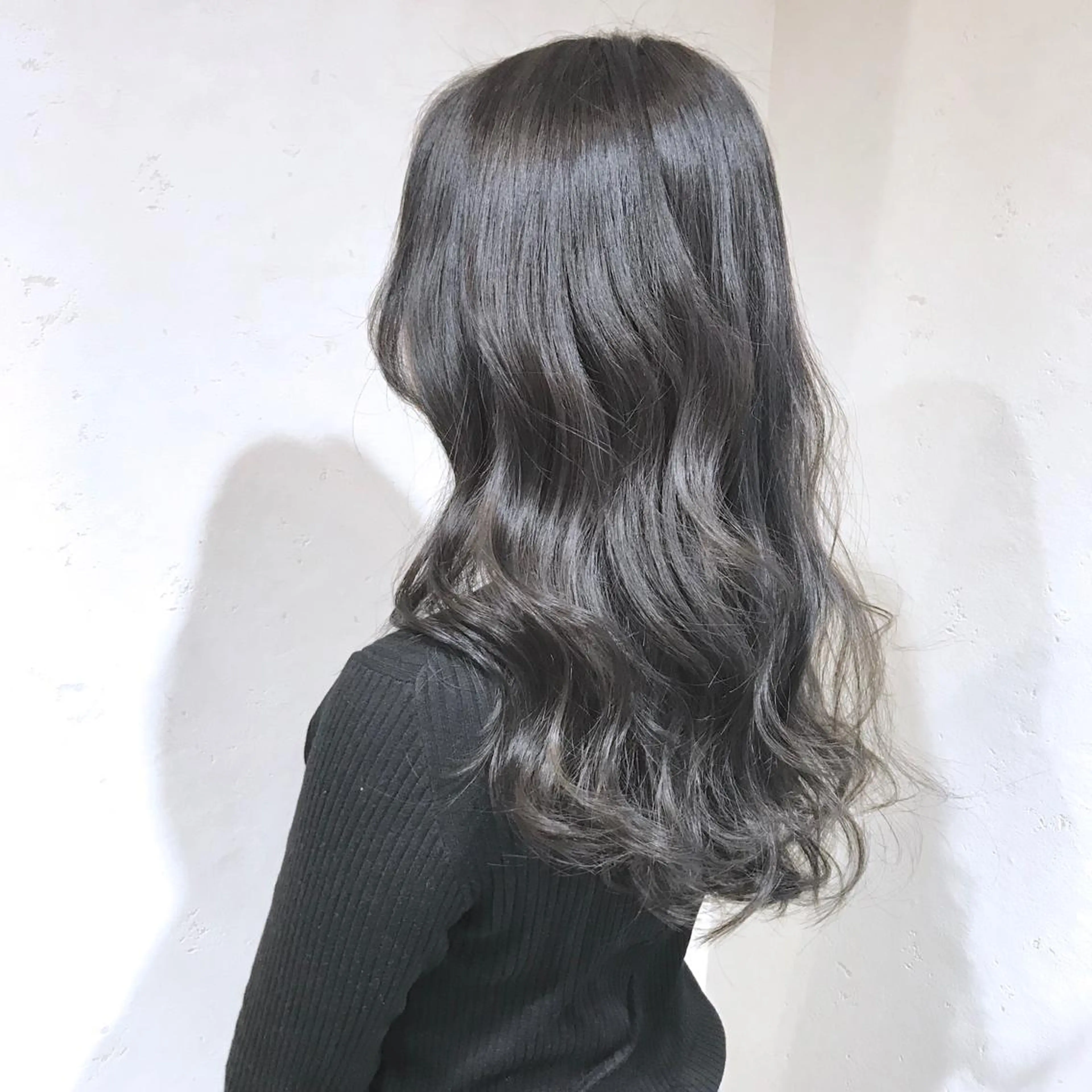 セミロング カラー パーマ ヘアアレンジ アッシュ ヘアカラー トリートメント 縮毛矯正/美髪 髪質改善/石田幸輔のヘアスタイル