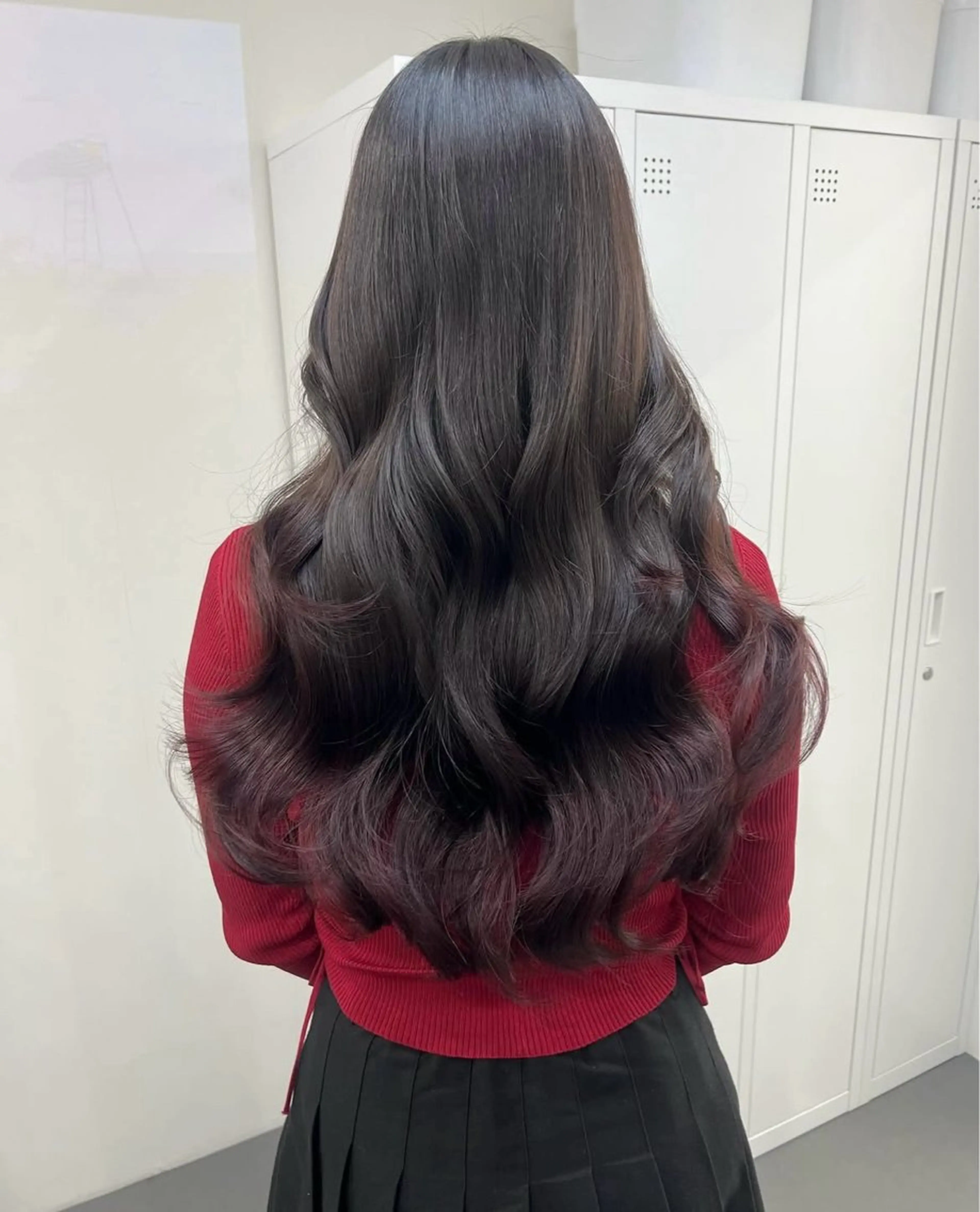 ロング カラー カット ヘアカラー トリートメント レイヤーカット/韓国 /縮毛矯正/amiのヘアスタイル