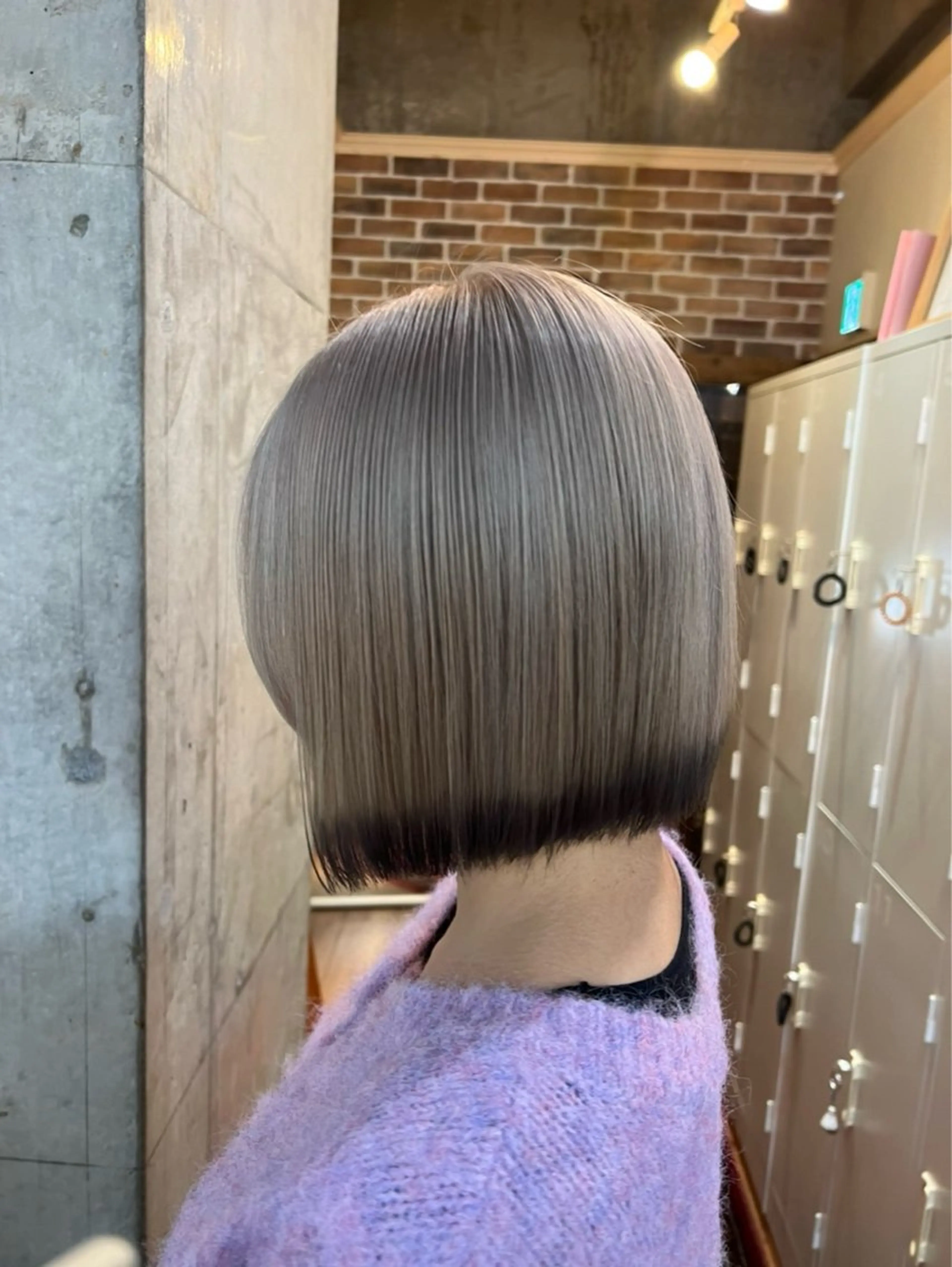 ショート カラー 渡邊 理央のヘアスタイル