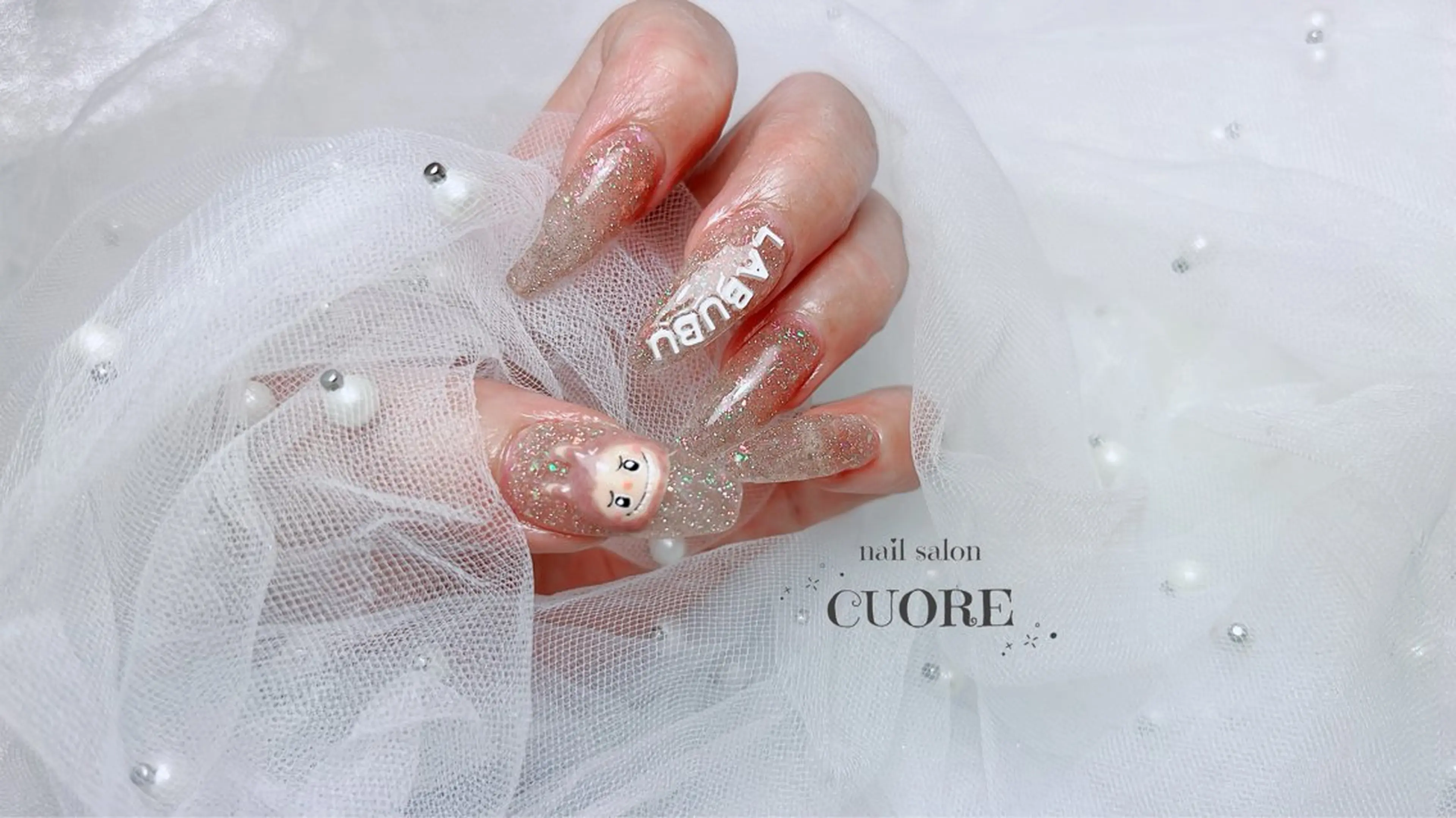 ネイル アートネイル フラッシュネイル ハンドネイル nail salon CUOREのネイルデザイン