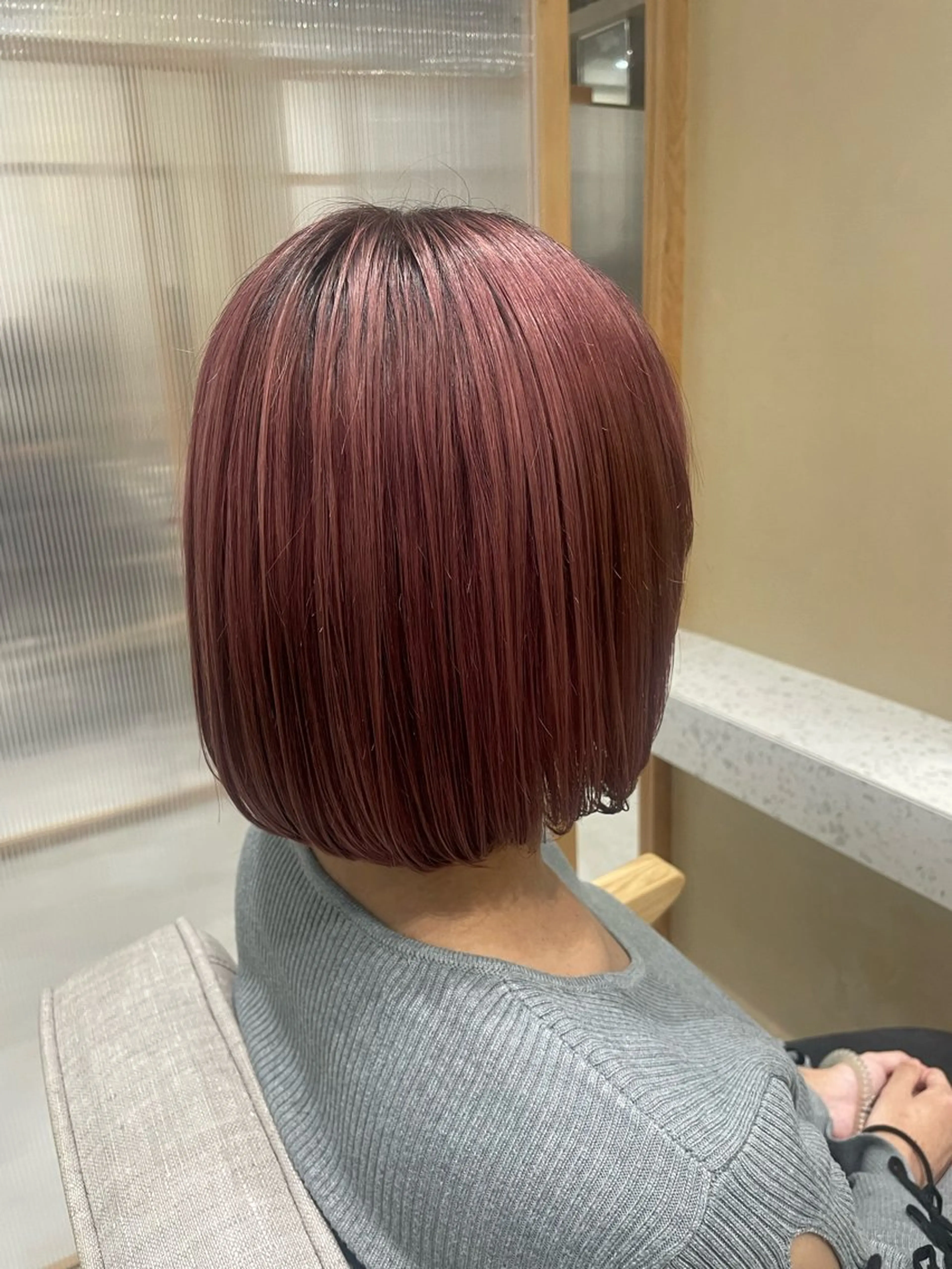 ミディアム カット ヘアカラー 🥀暖色/髪質改善 🥀🫧秋元大地🫧のヘアスタイル