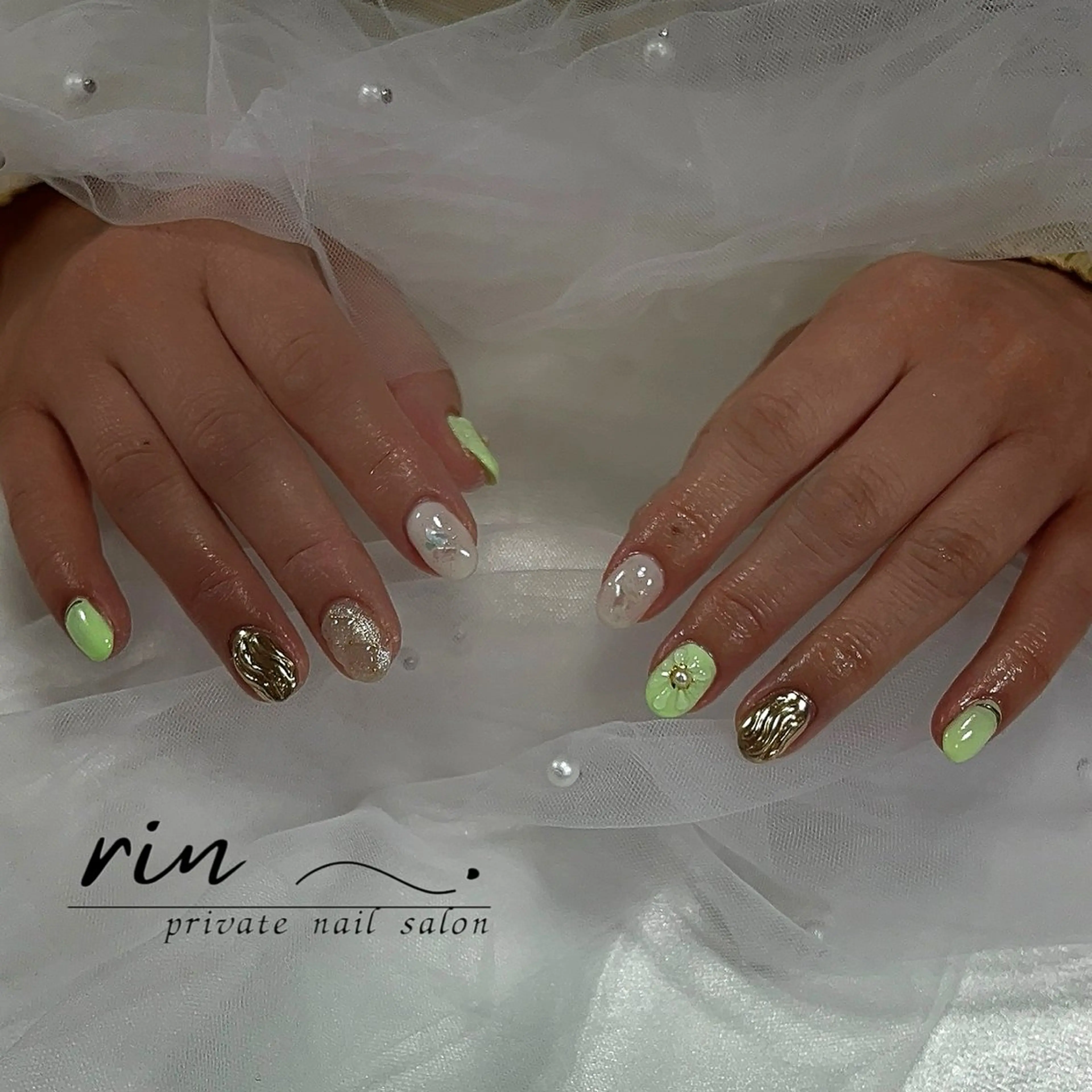 ネイル private salon〜rin〜のネイルデザイン