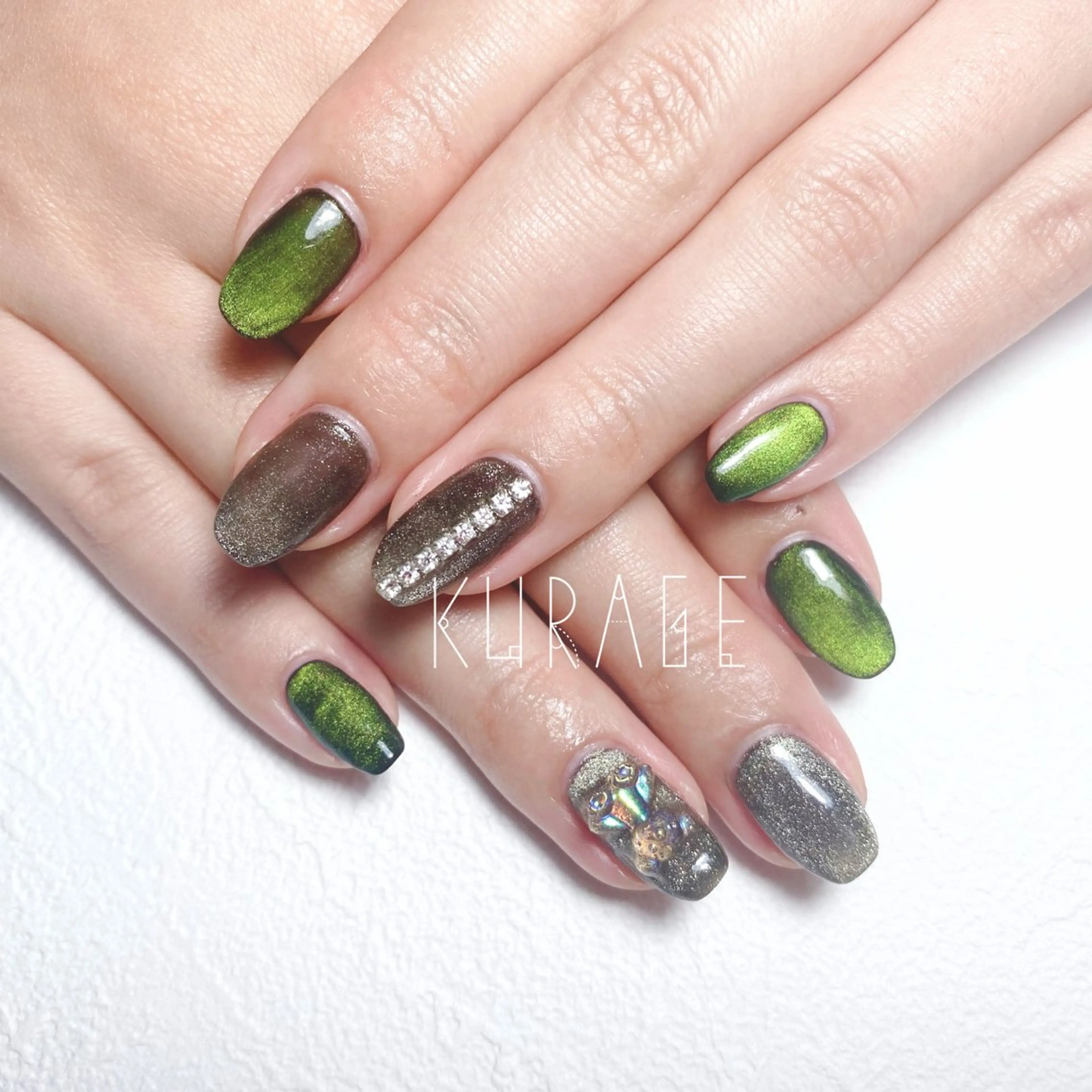 ネイル ハンドネイル private salon 海月のネイルデザイン