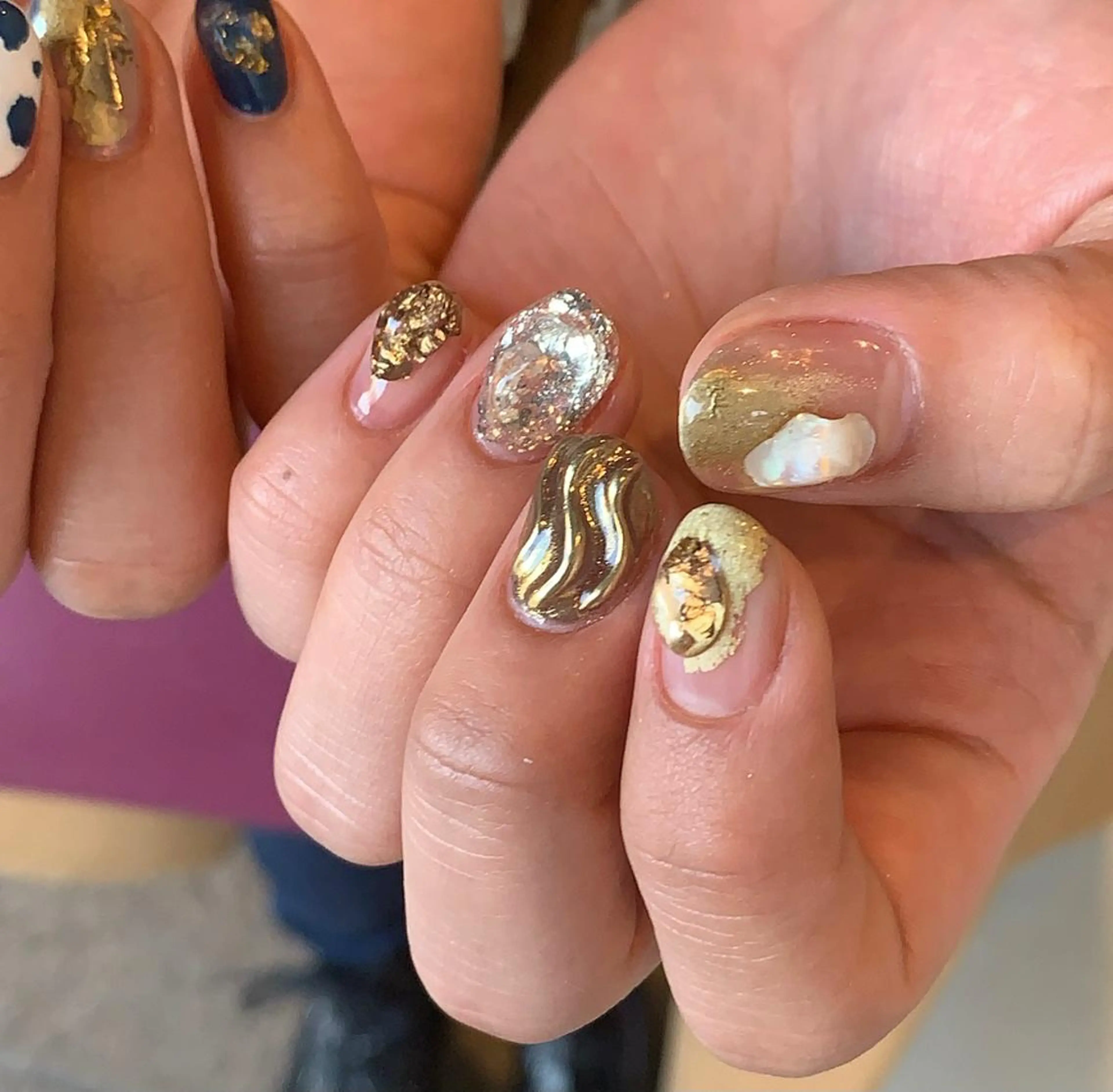 ネイル ハンドネイル にしぐち はるかのネイルデザイン