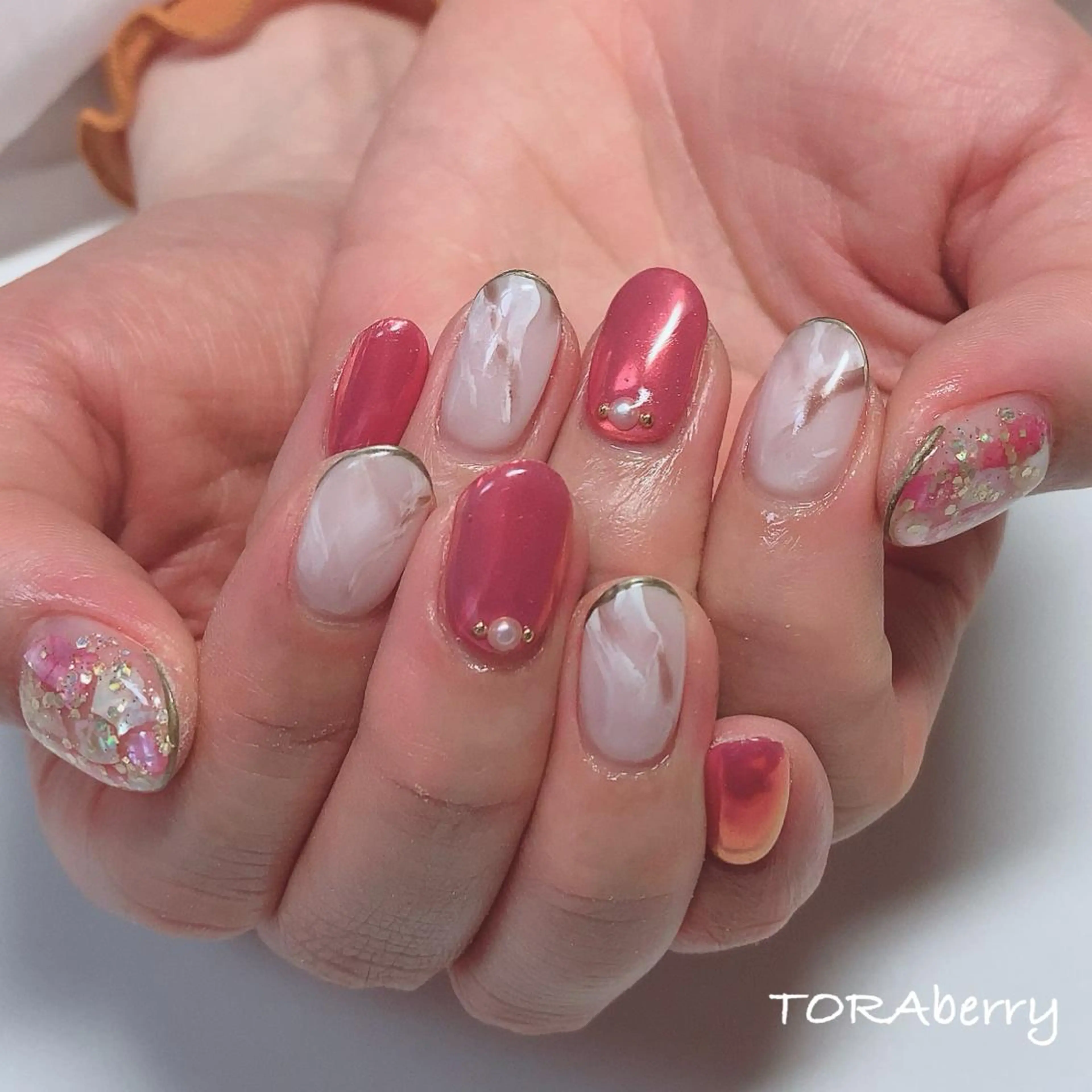 ネイル ハンドネイル ネイリスト なつみのネイルデザイン