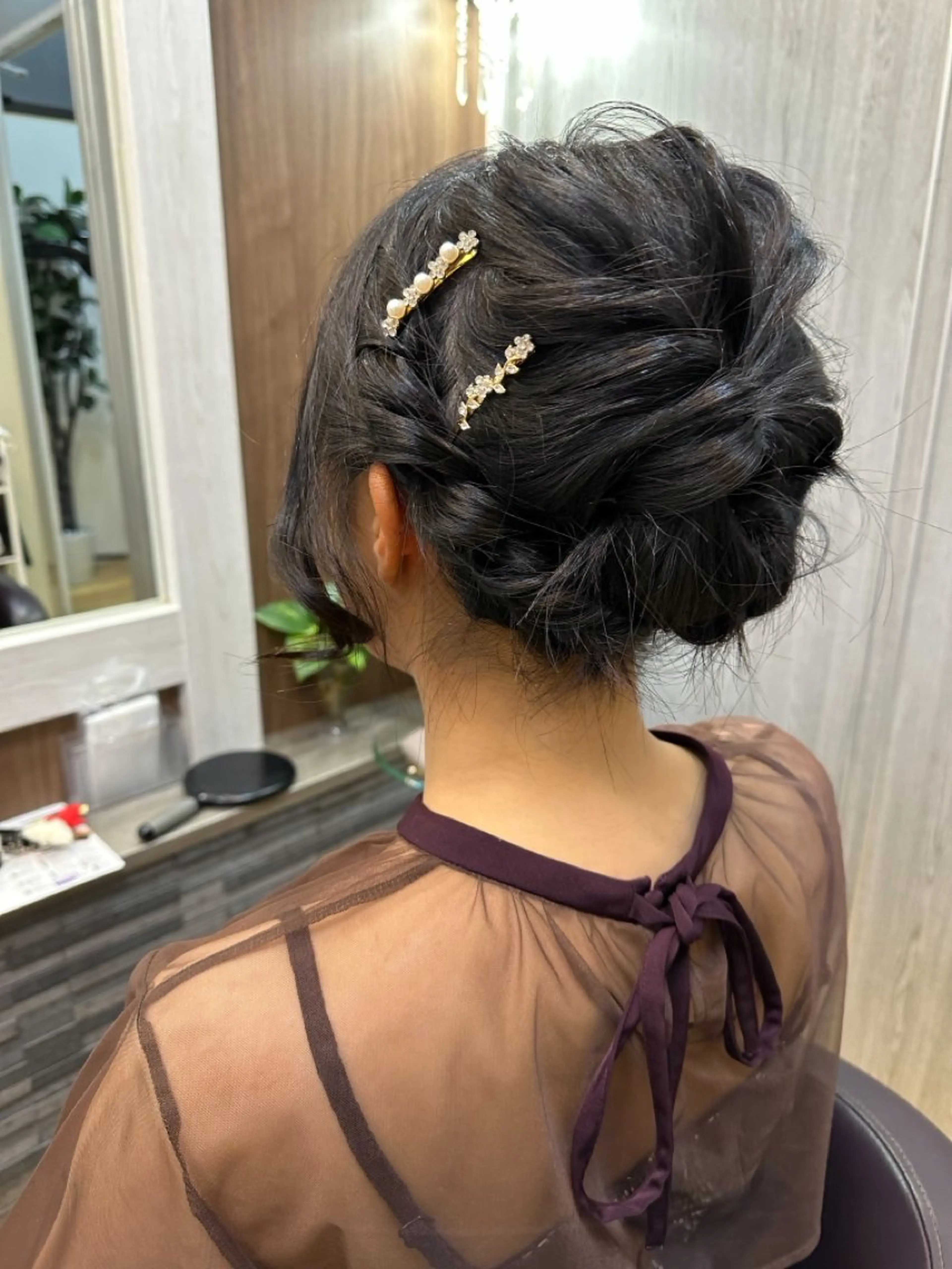 ヘアアレンジ 細川武琉/艶カラー /Aqua limeのヘアスタイル