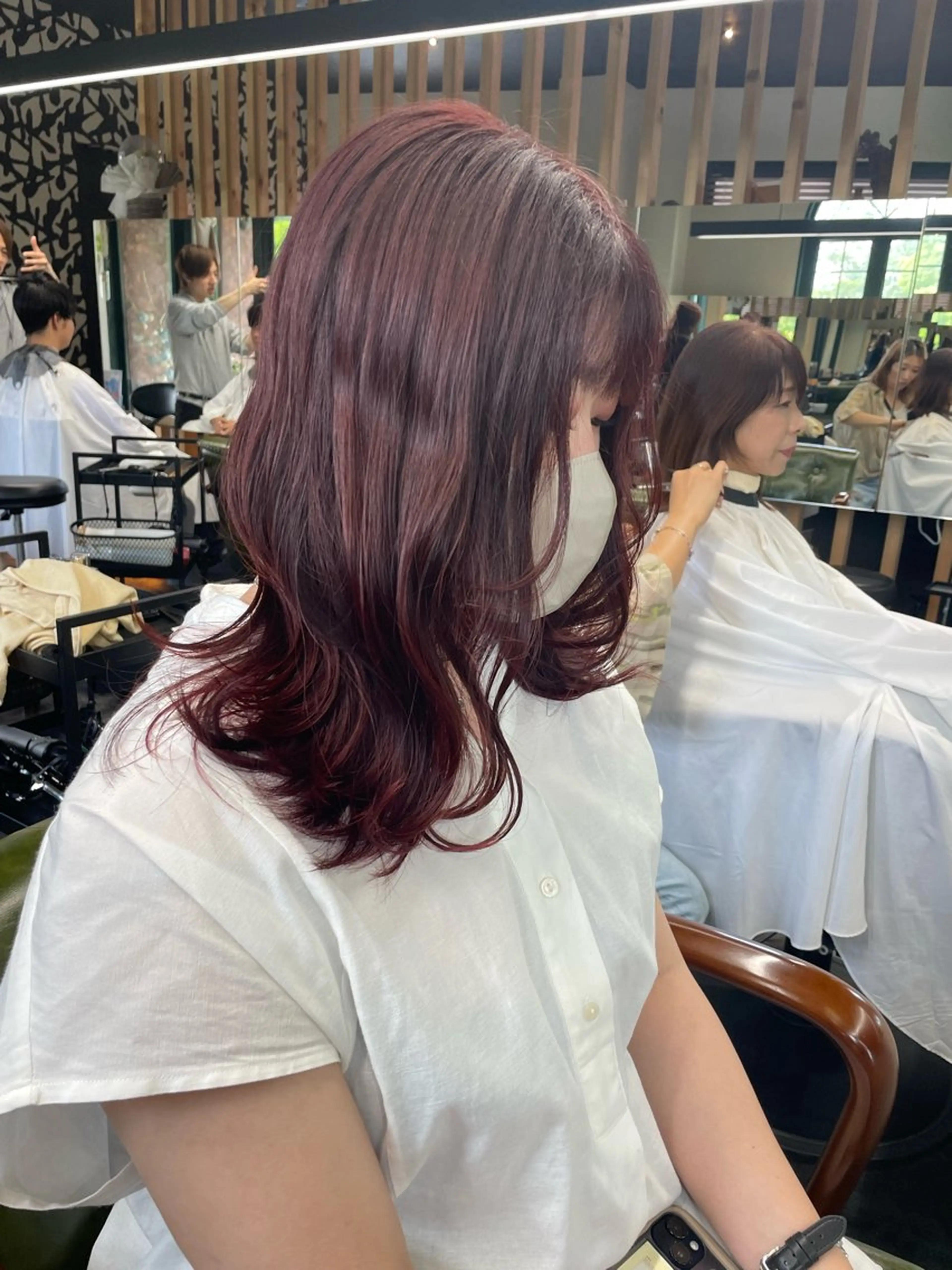 ミディアム 宇藤 稜のヘアスタイル