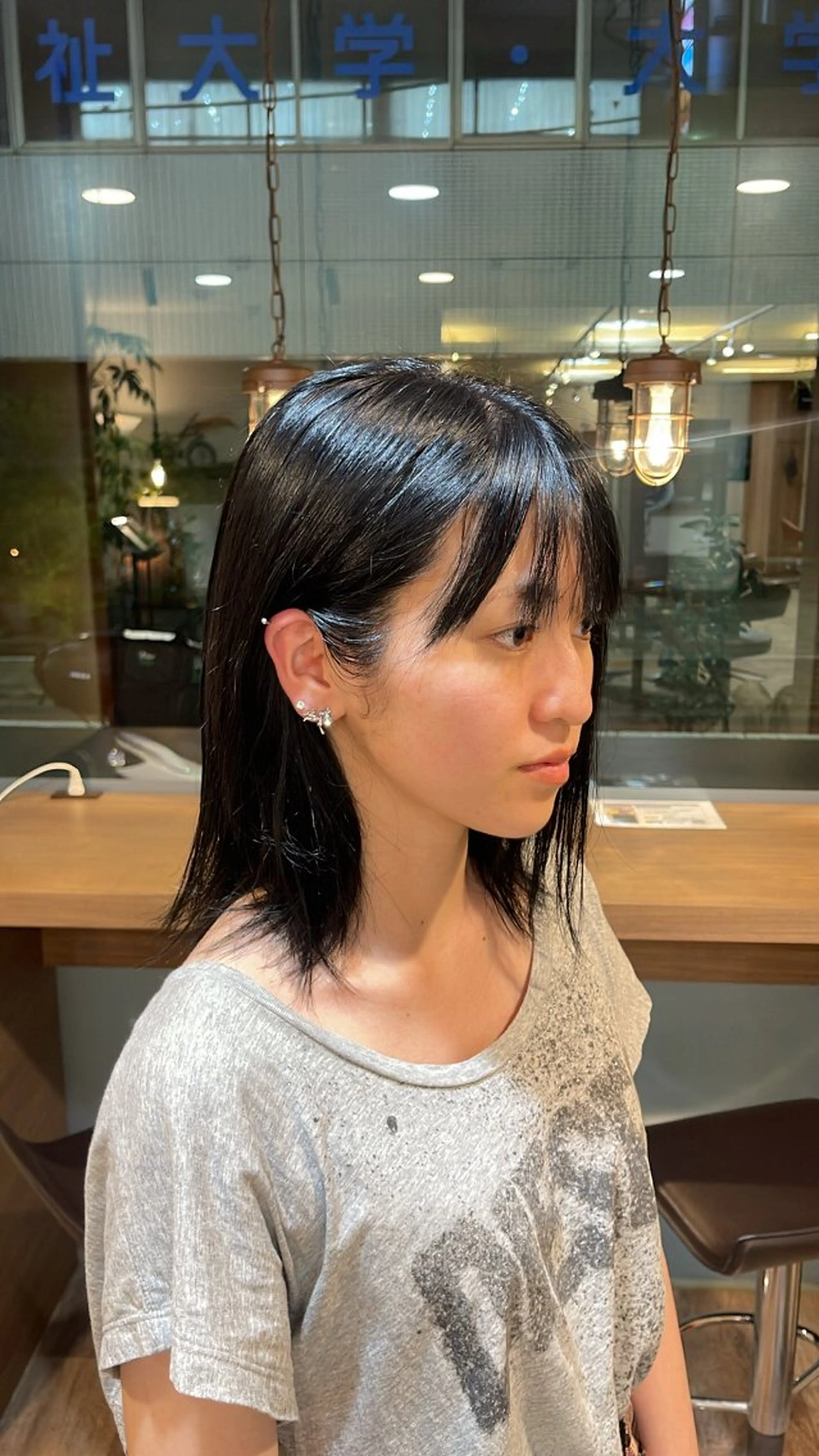 ミディアム カラー 🌚モデル募集60% off:Fuka🌝のヘアスタイル