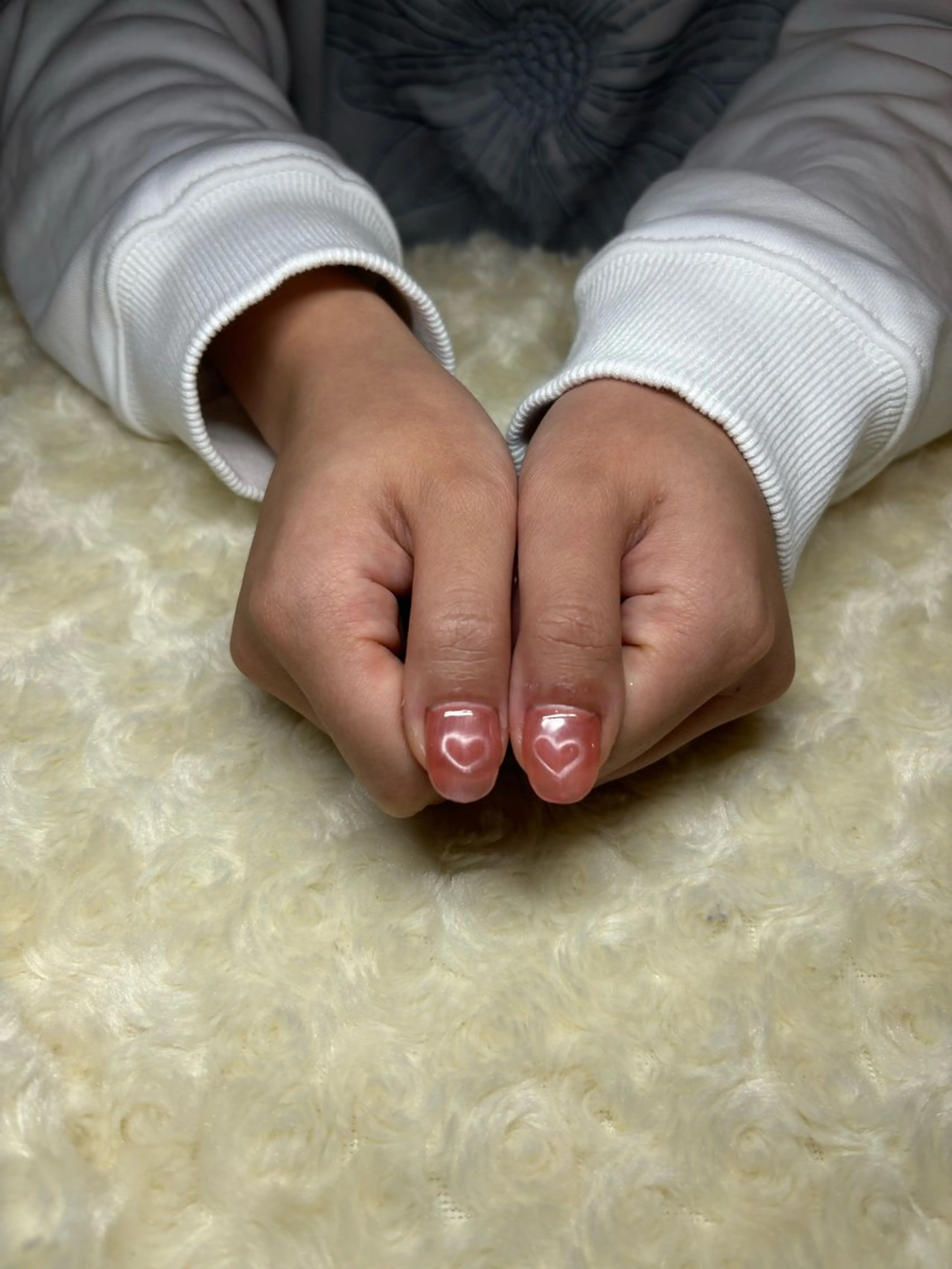 ネイル ハート マグネットネイル e.b.mimi Wakanaのネイルデザイン