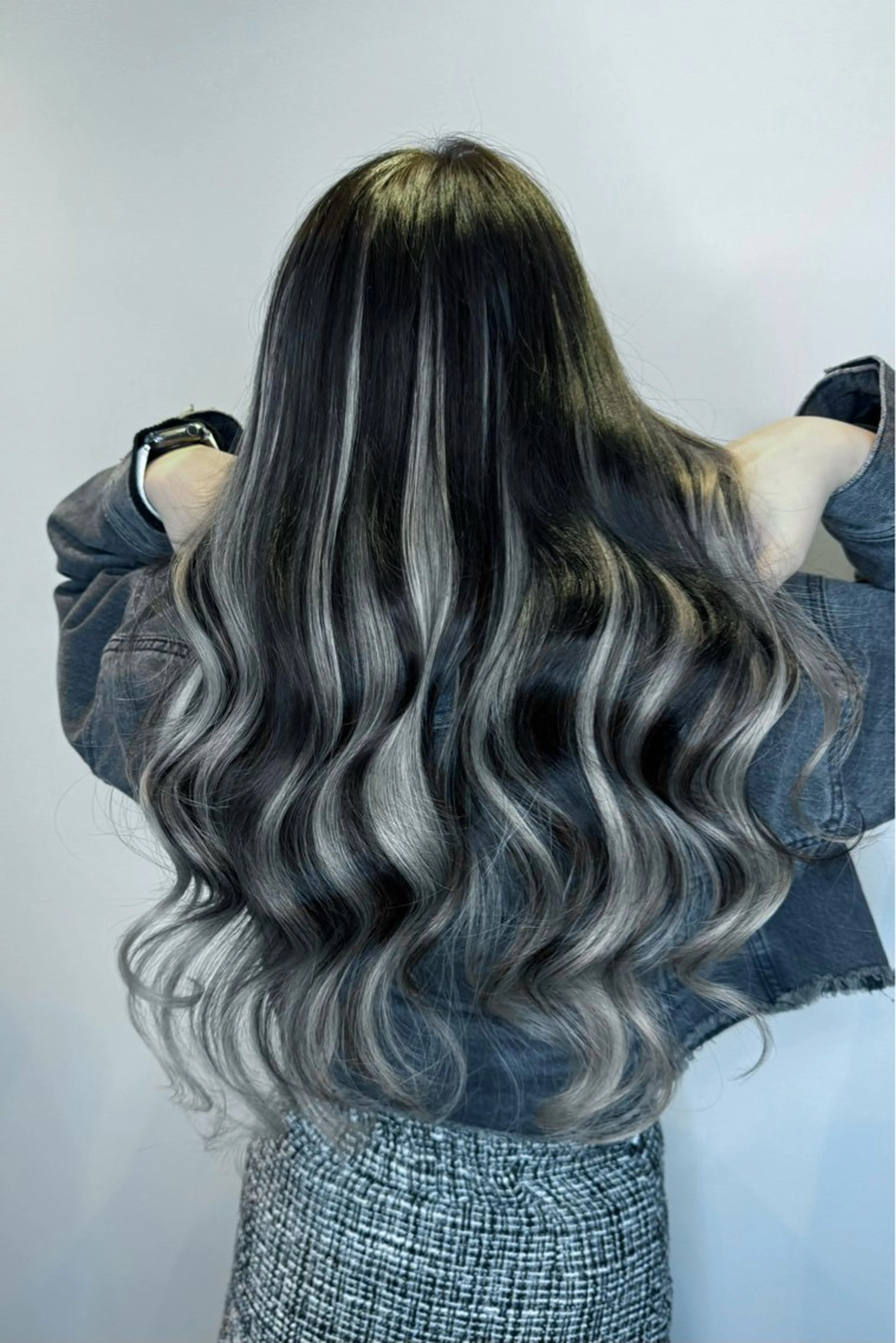 ロング ヘアカラー トリートメント エクステ エクステ/ダブル カラー/LISAのヘアスタイル