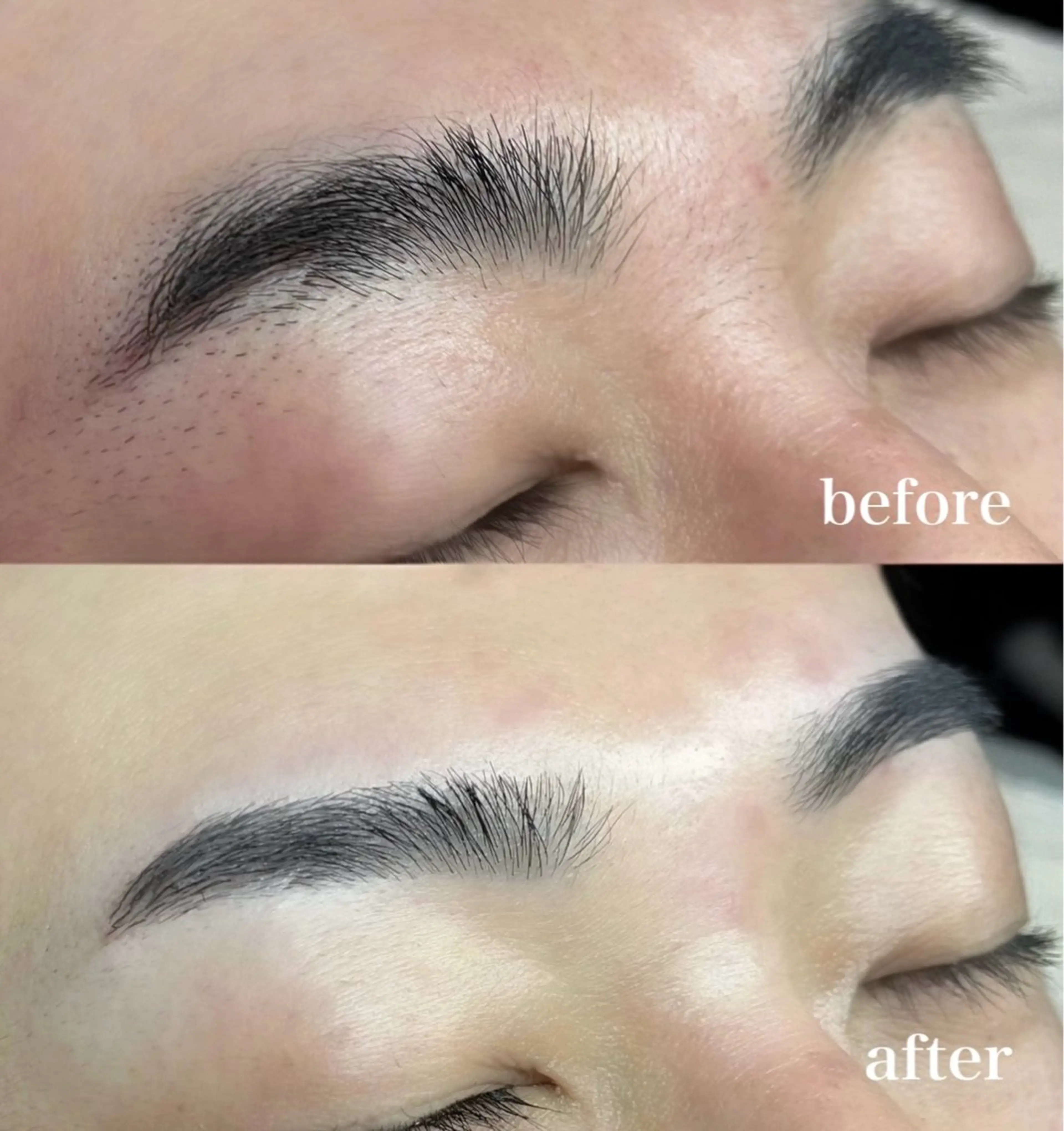 メンズ アイブロウ CRAZY KING所属・KAHO 眉毛WAXパーマの眉毛・アイブロウイメージ