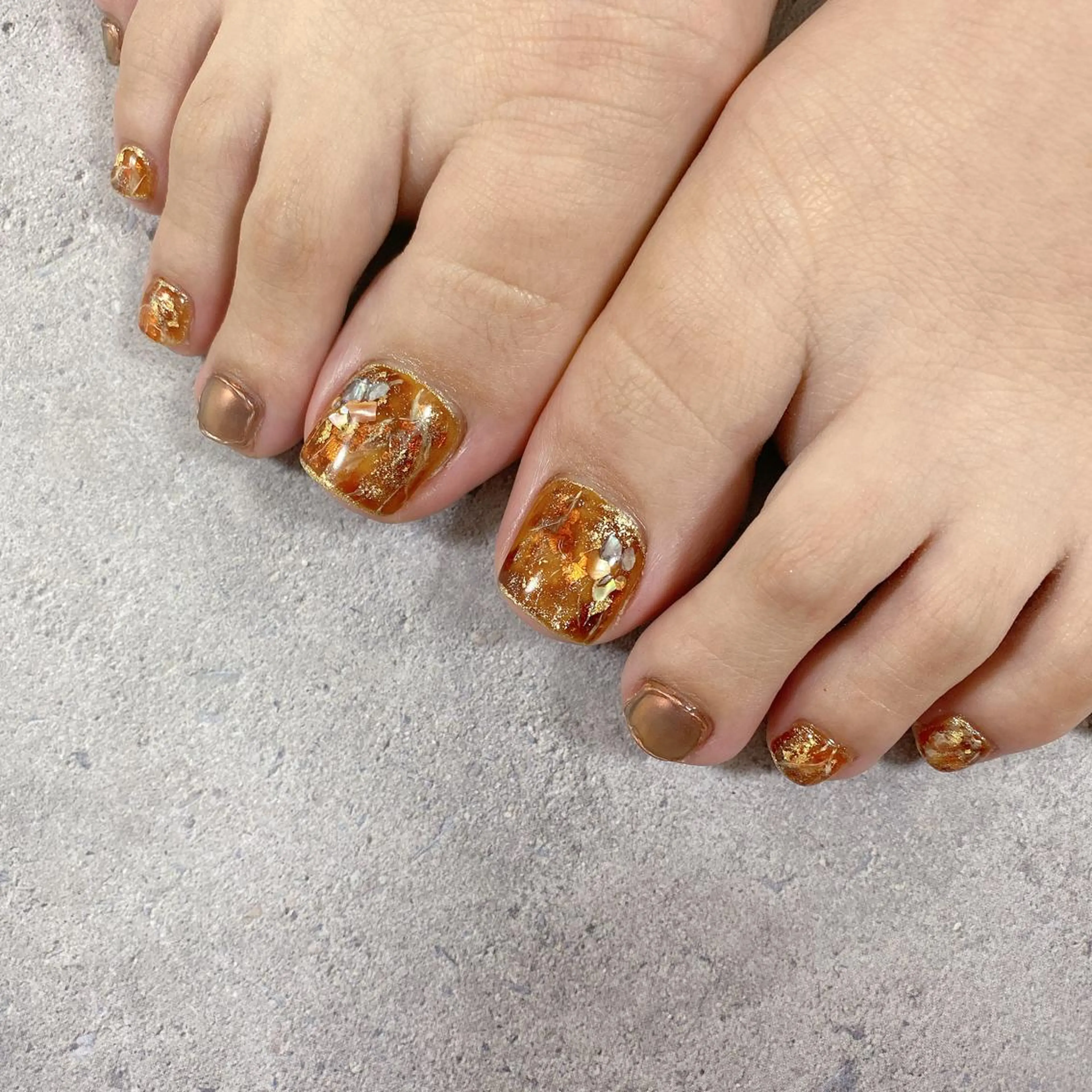 ネイル フットネイル SOL NAILのネイルデザイン