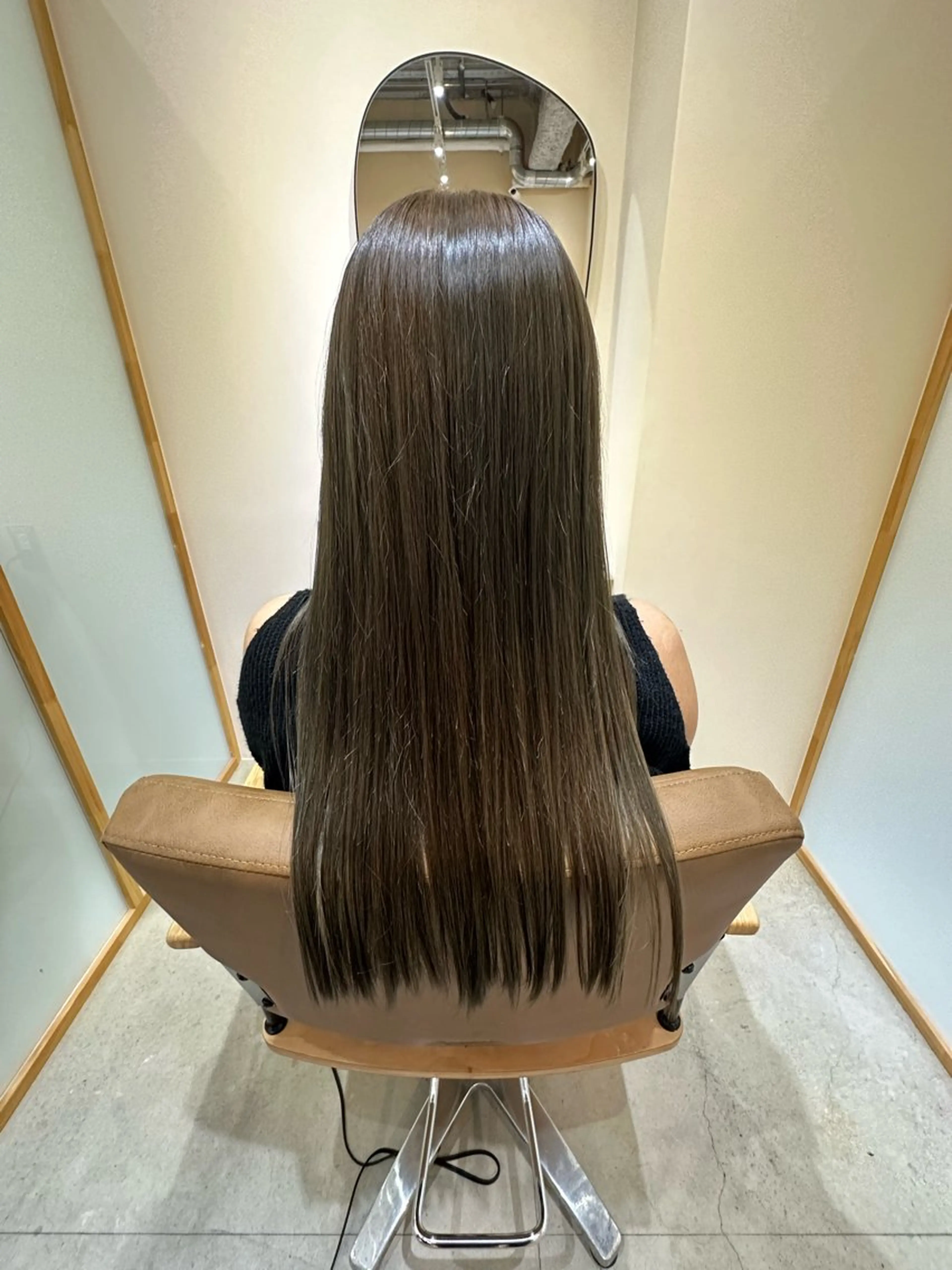 ロング ヘアカラー トリートメント ౨ৎ︎Zina 川口 KIRARI౨ৎのヘアスタイル