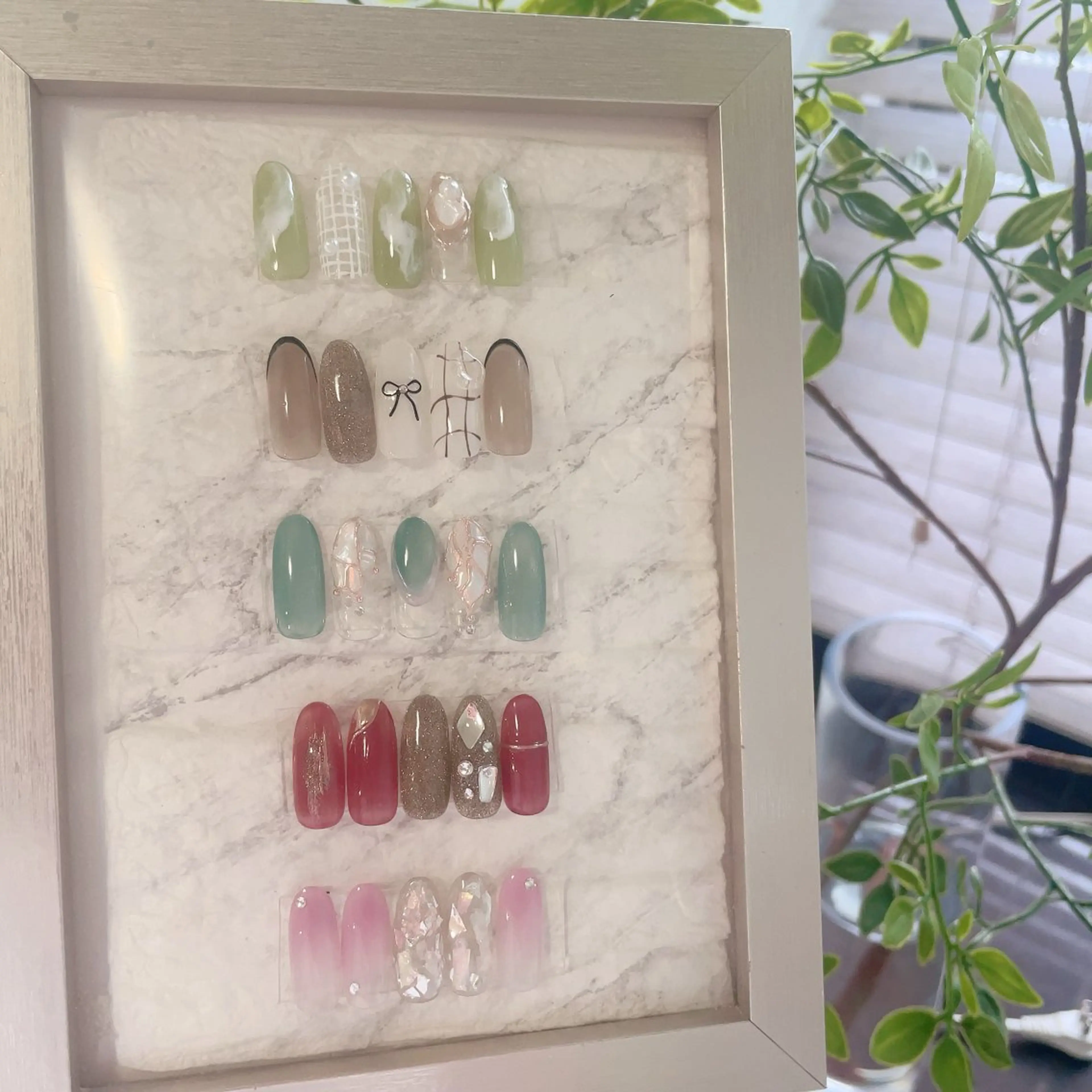 ネイル アートネイル ハンドネイル yochi nailのネイルデザイン