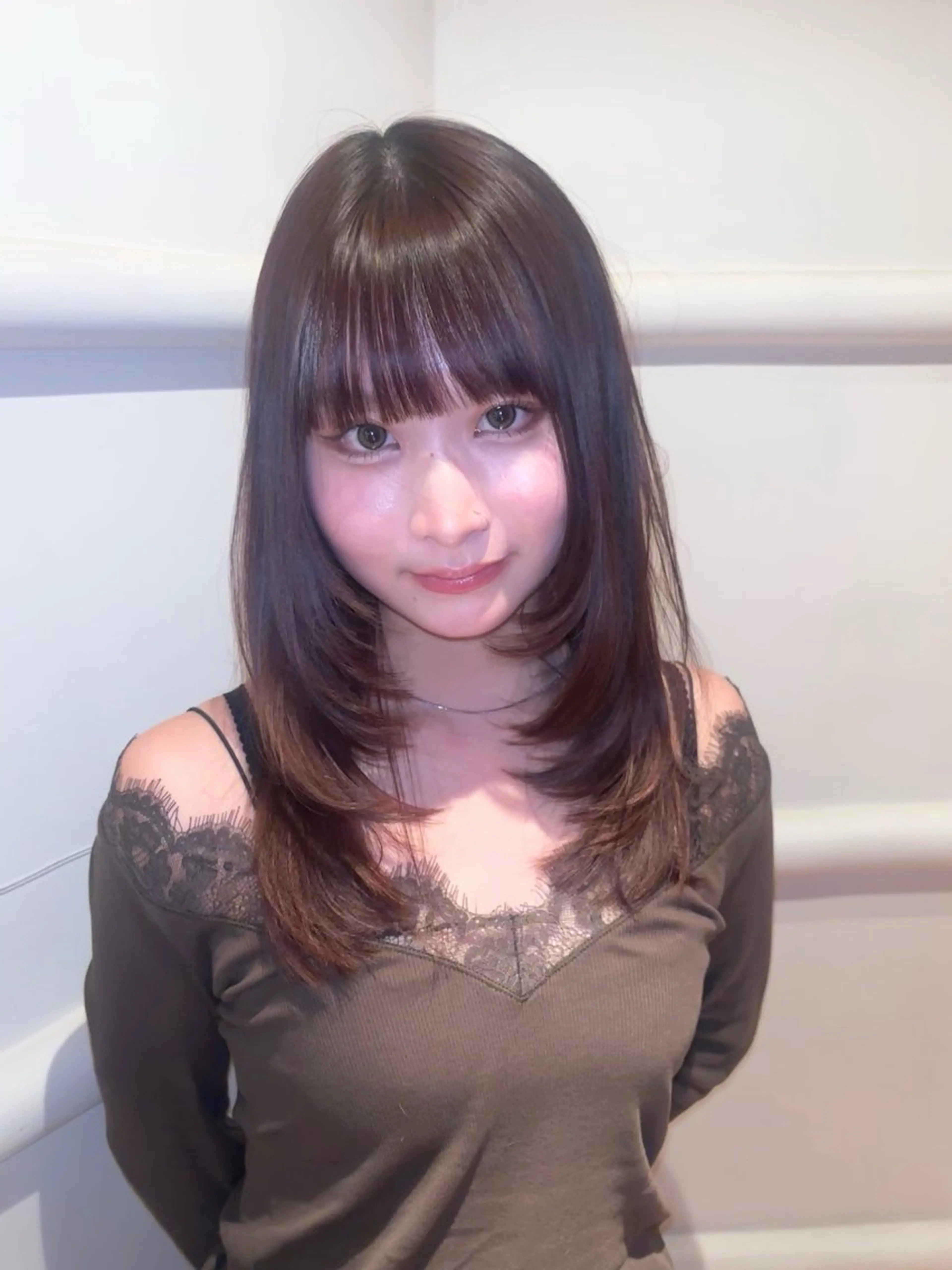 セミロング カット RiSA ★のヘアスタイル