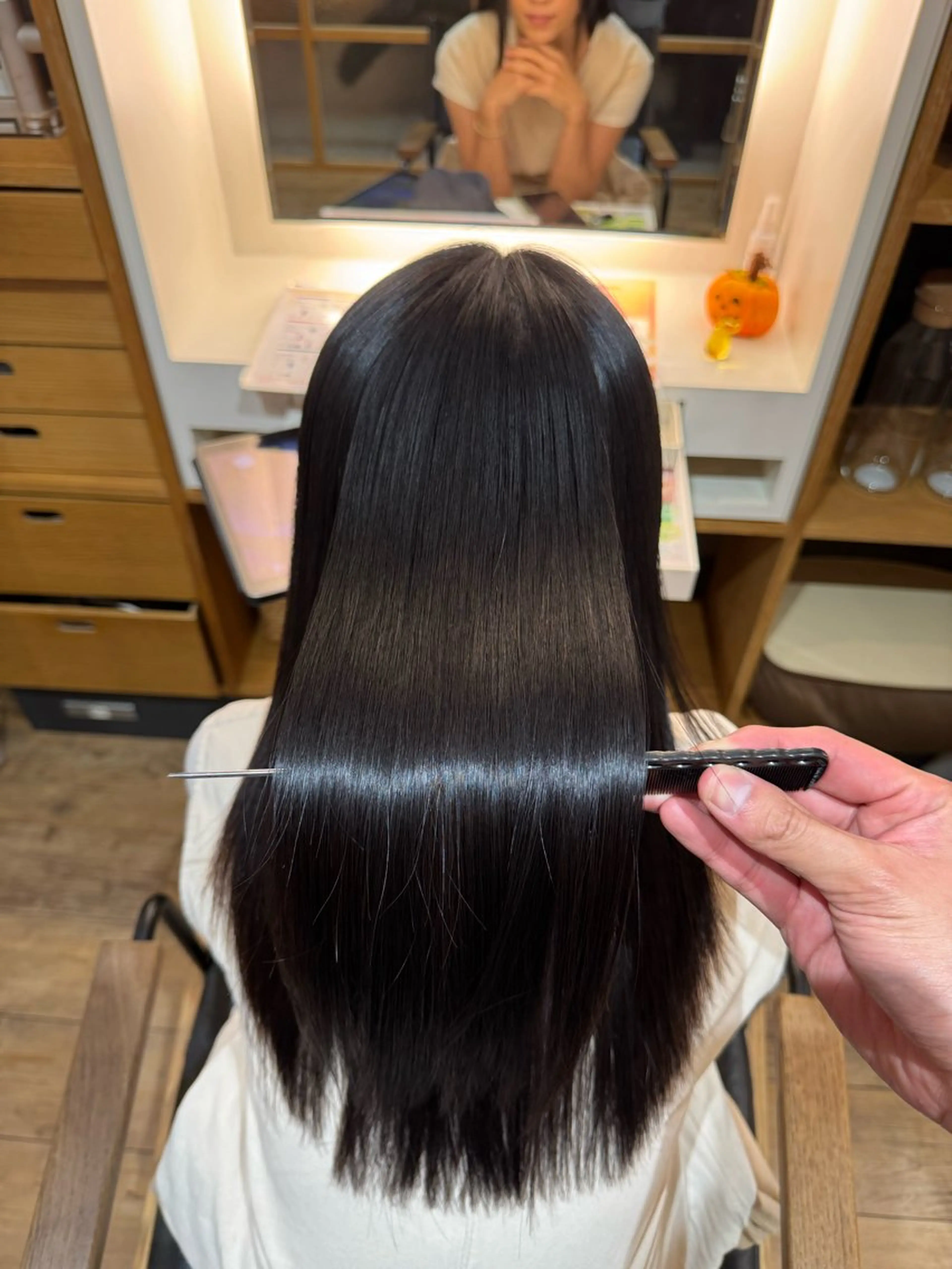 セミロング ヘアカラー トリートメント 美髪/髪質改善 川口凌弥のヘアスタイル