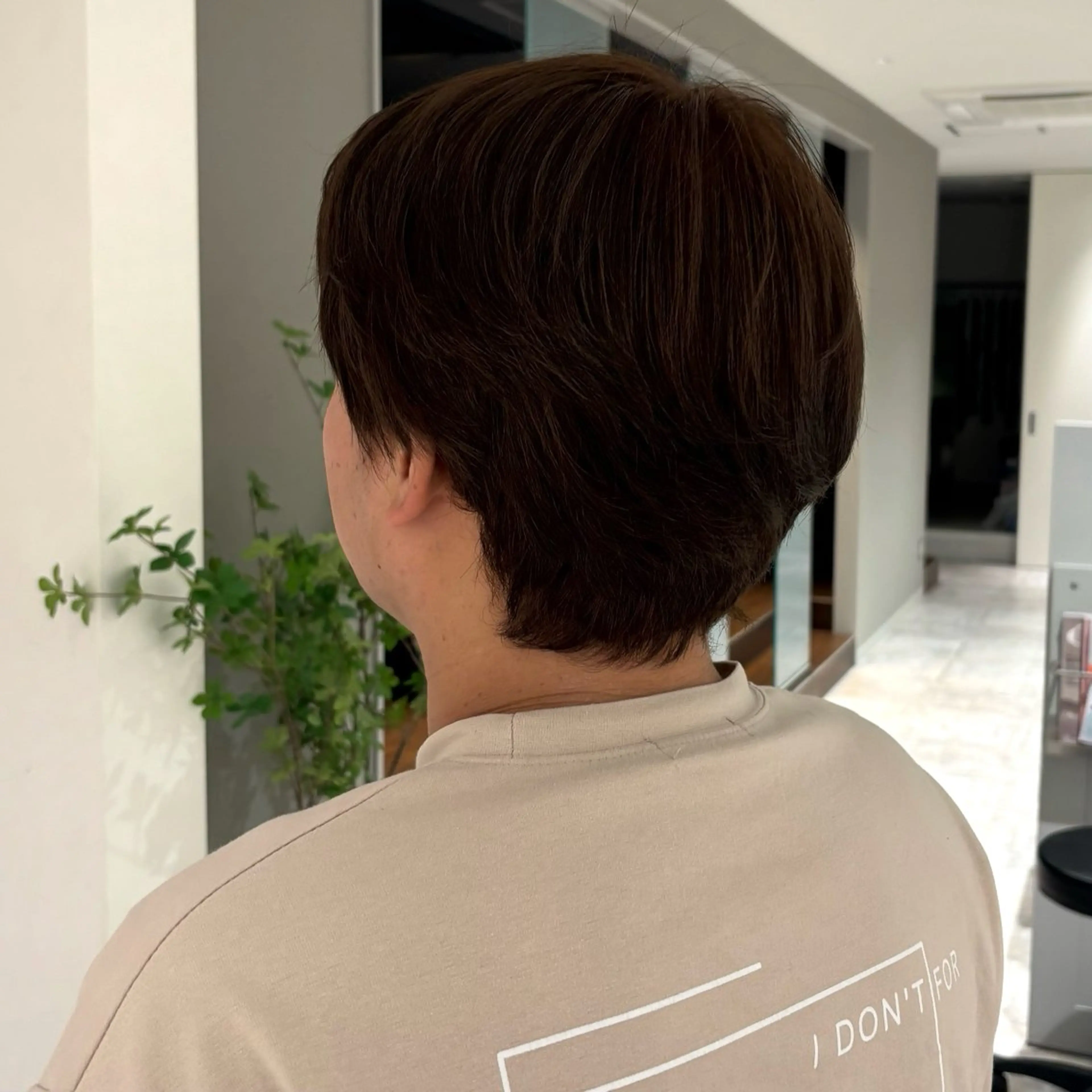 カラー メンズ 田名部 愛乙のヘアスタイル