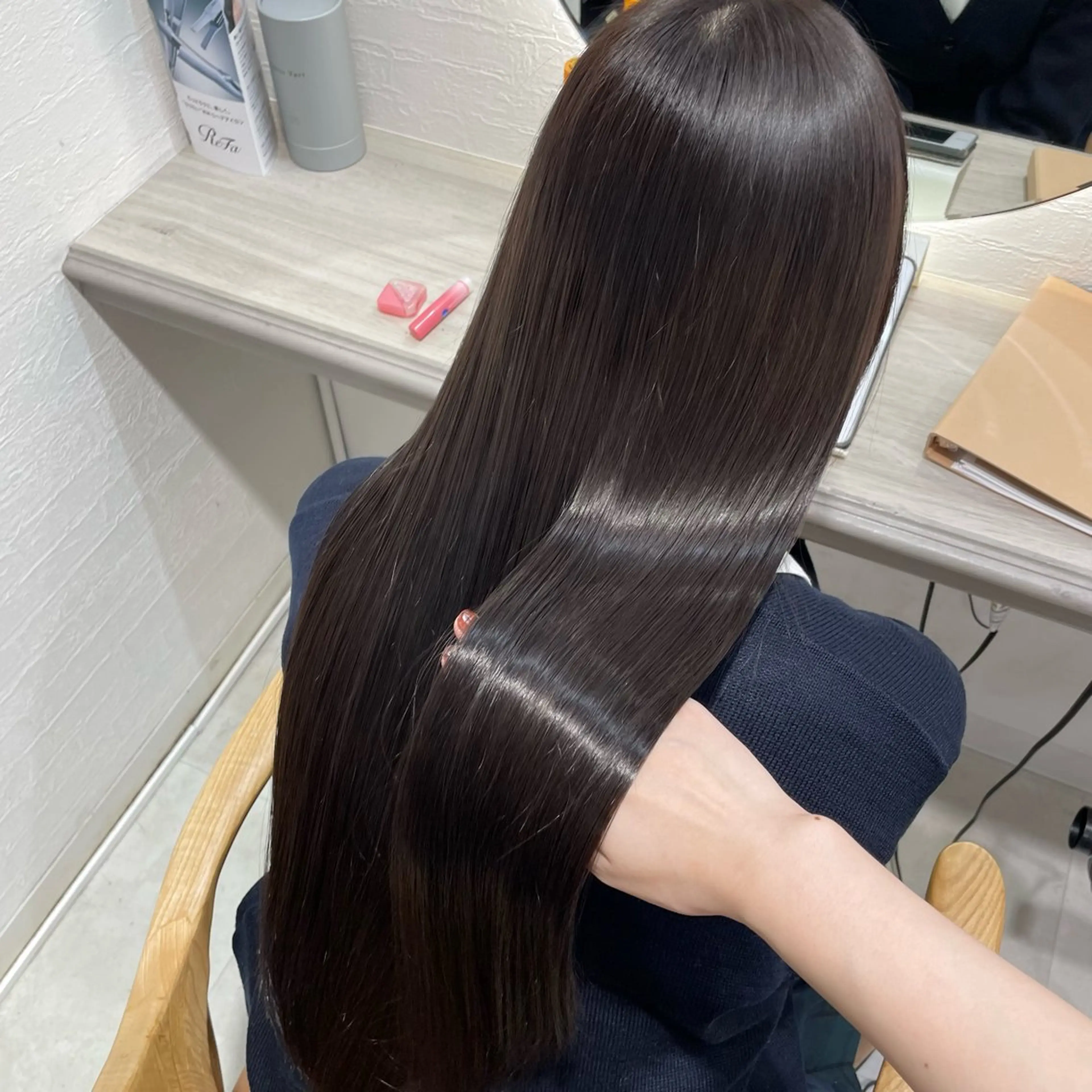 🫧カット+ワンカラー+Aujua4stepトリートメント🫧の写真