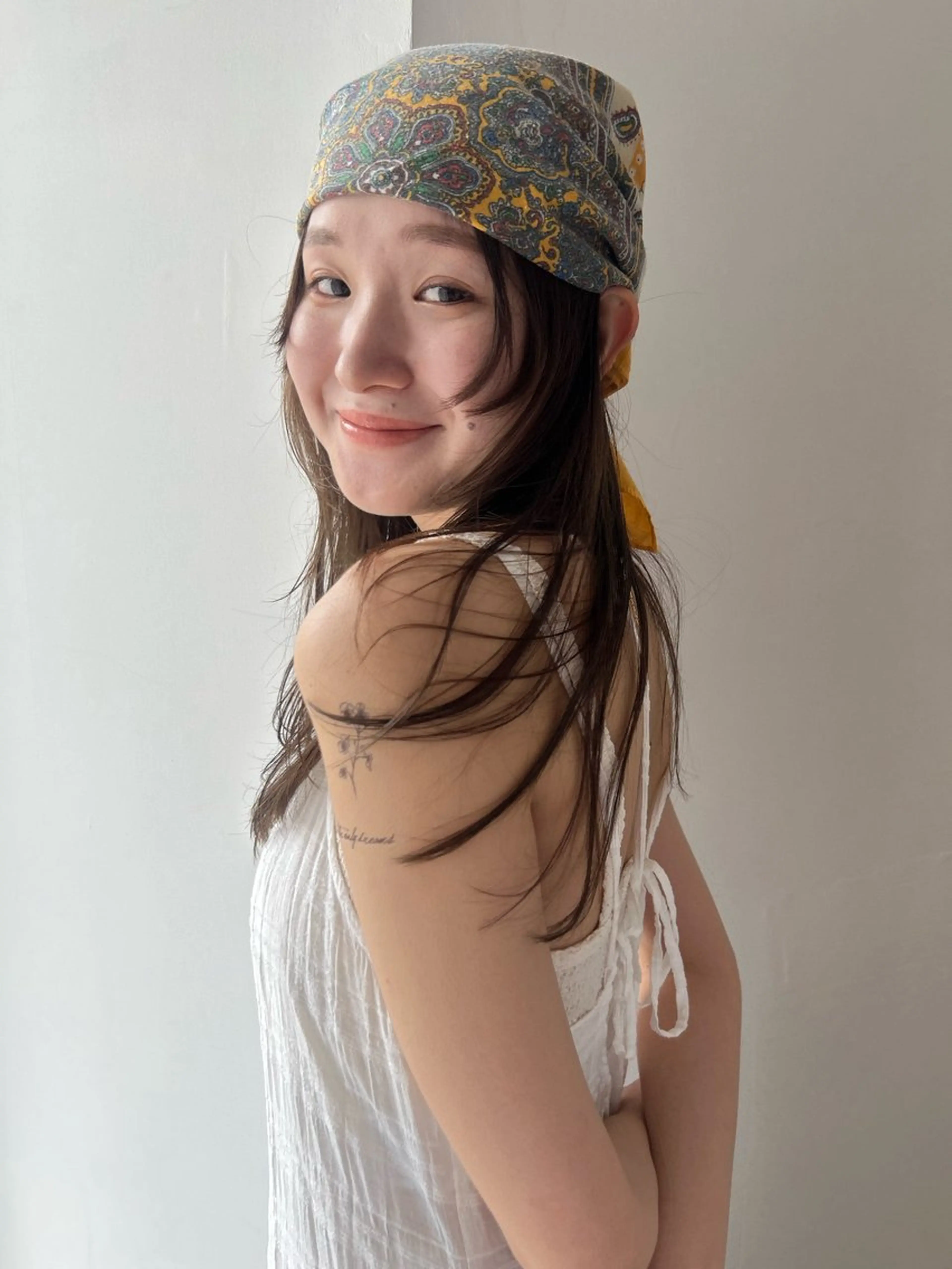 ロング レイヤーカット カット maho/垢抜け カラー♡パーマのヘアスタイル