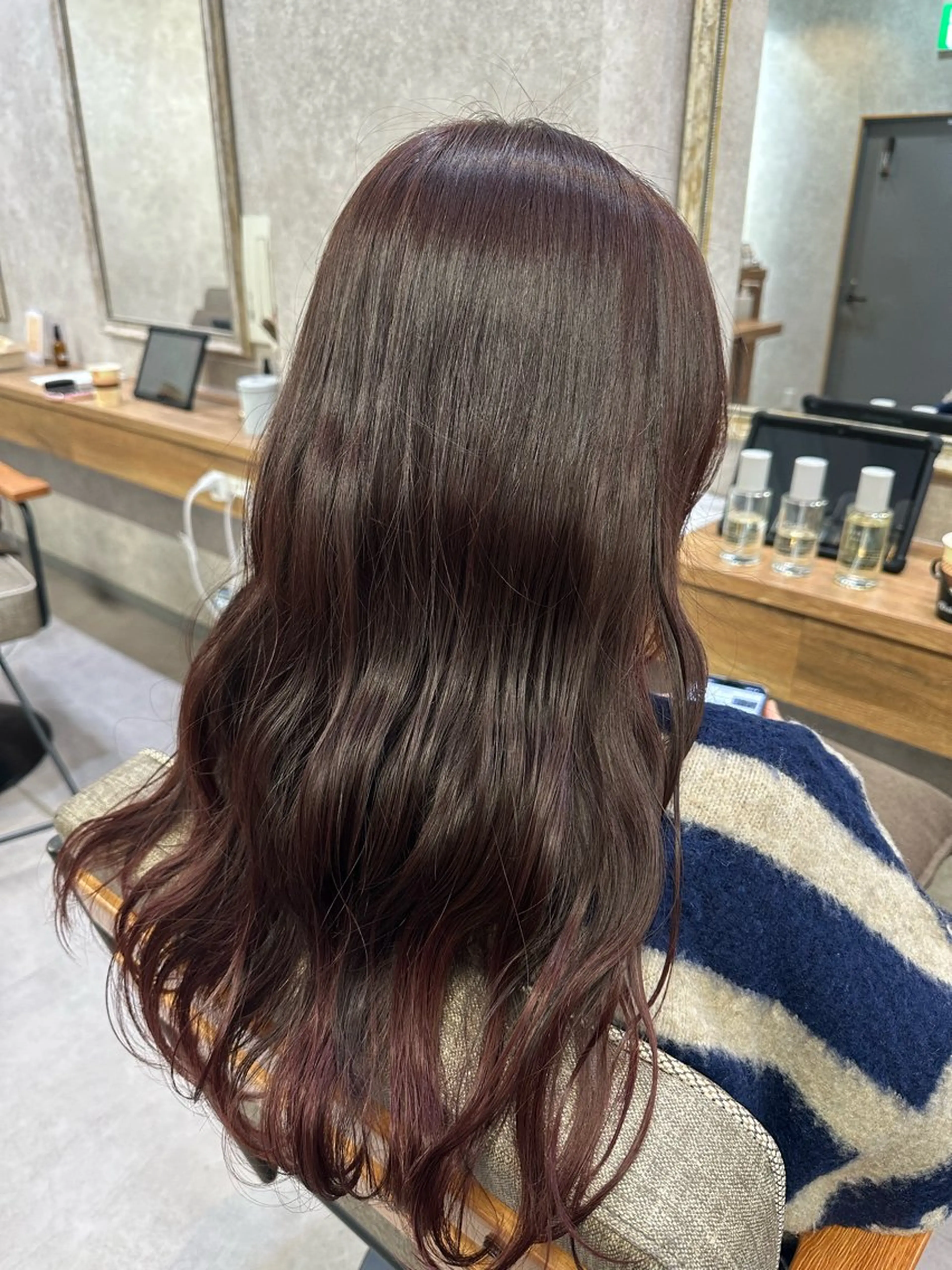 ‼️4月限定‼️艶カラー➕カット➕トリートメントの写真