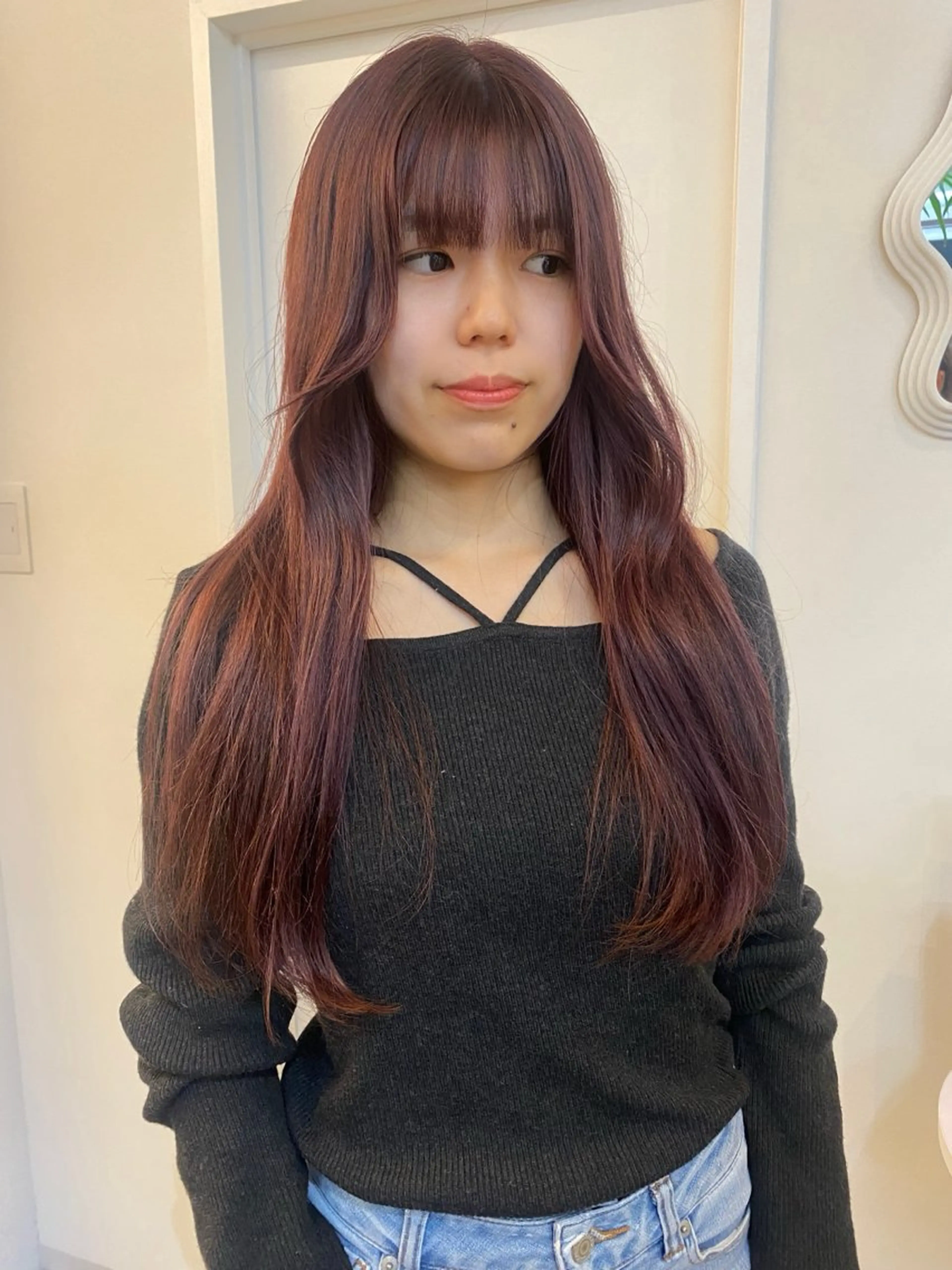 ロング カラー hair design chouchou所属・ichika/福岡 /透明感カラー🤎のヘアスタイル