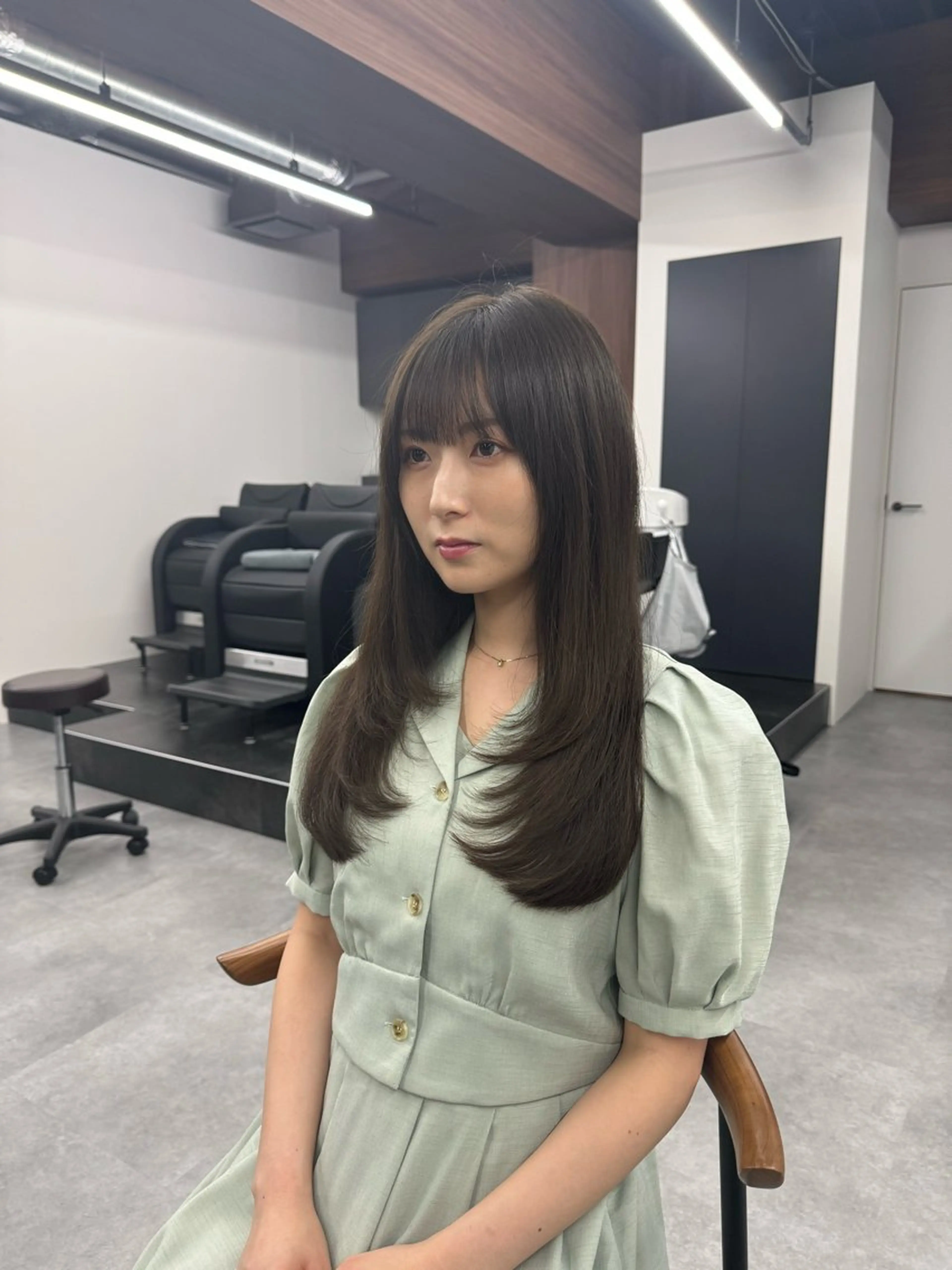 ロング 池袋/韓国/レイヤー 髪質改善/村上けいとのヘアスタイル