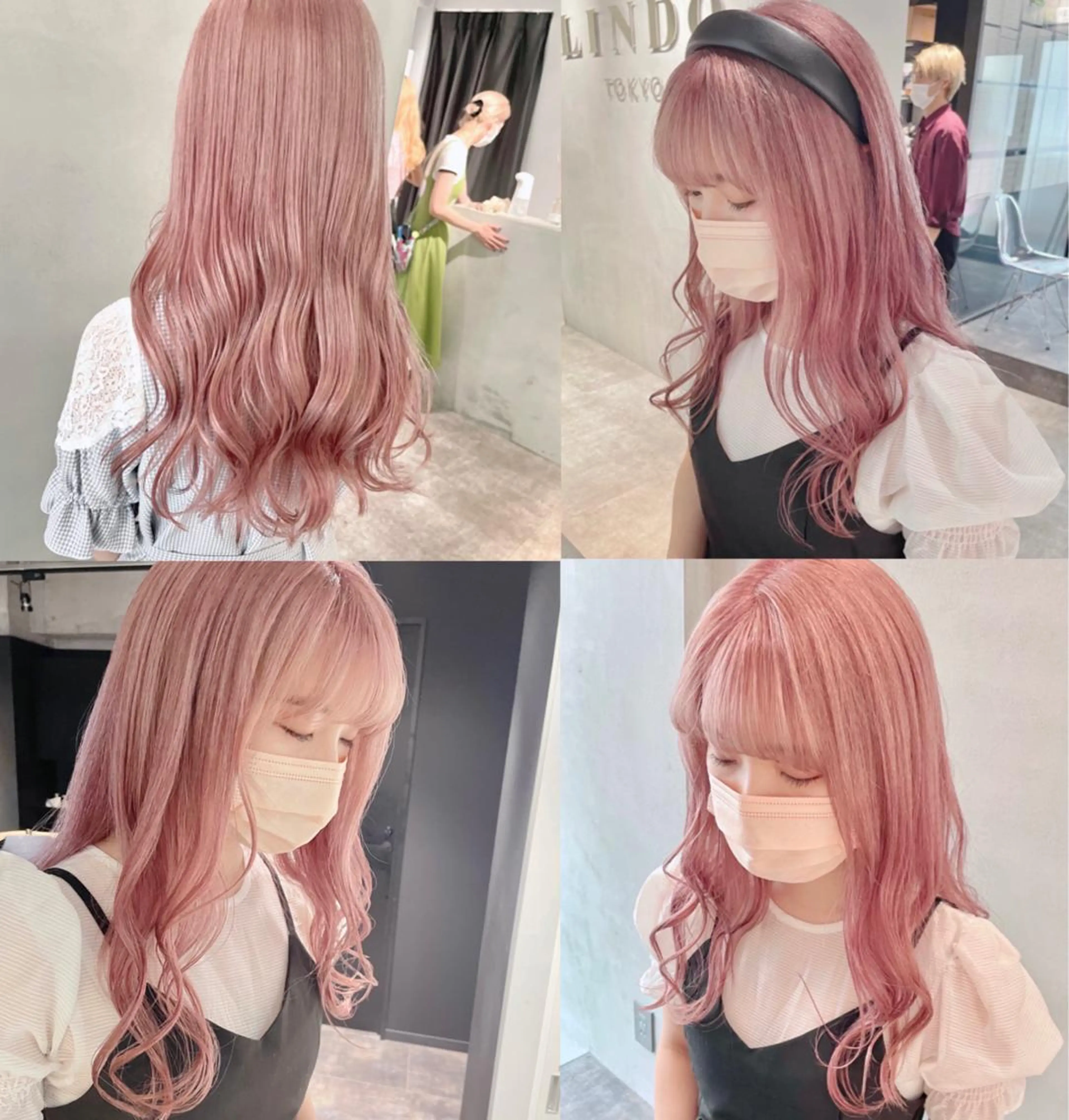 ロング カラー ハイトーンカラー ヘアカラー トリートメント ✨MiL✨ ✨心斎橋✨のヘアスタイル