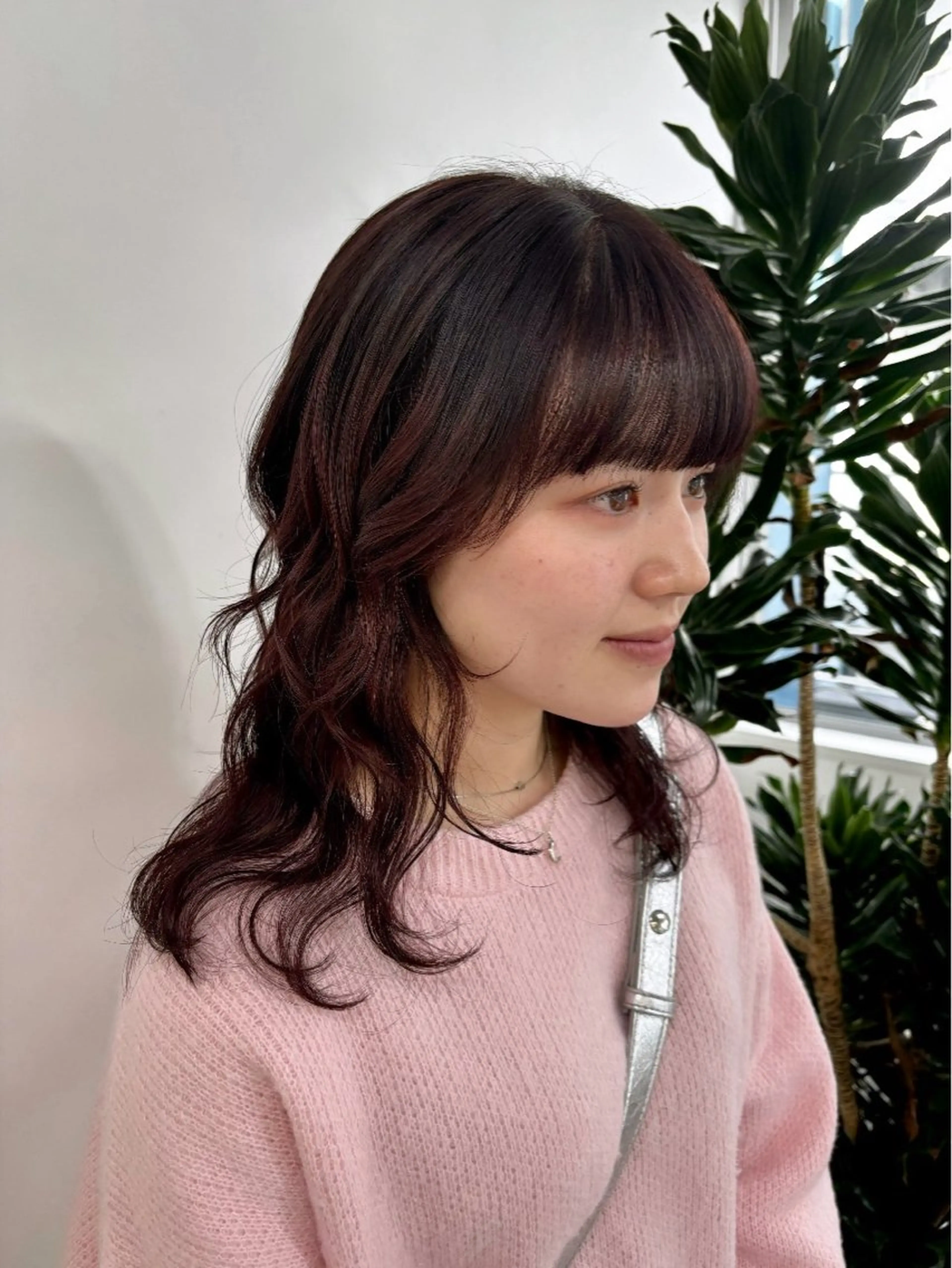 セミロング カラー カット ヘアカラー トリートメント HIROKO / 透明感暖色カラー🎀のヘアスタイル