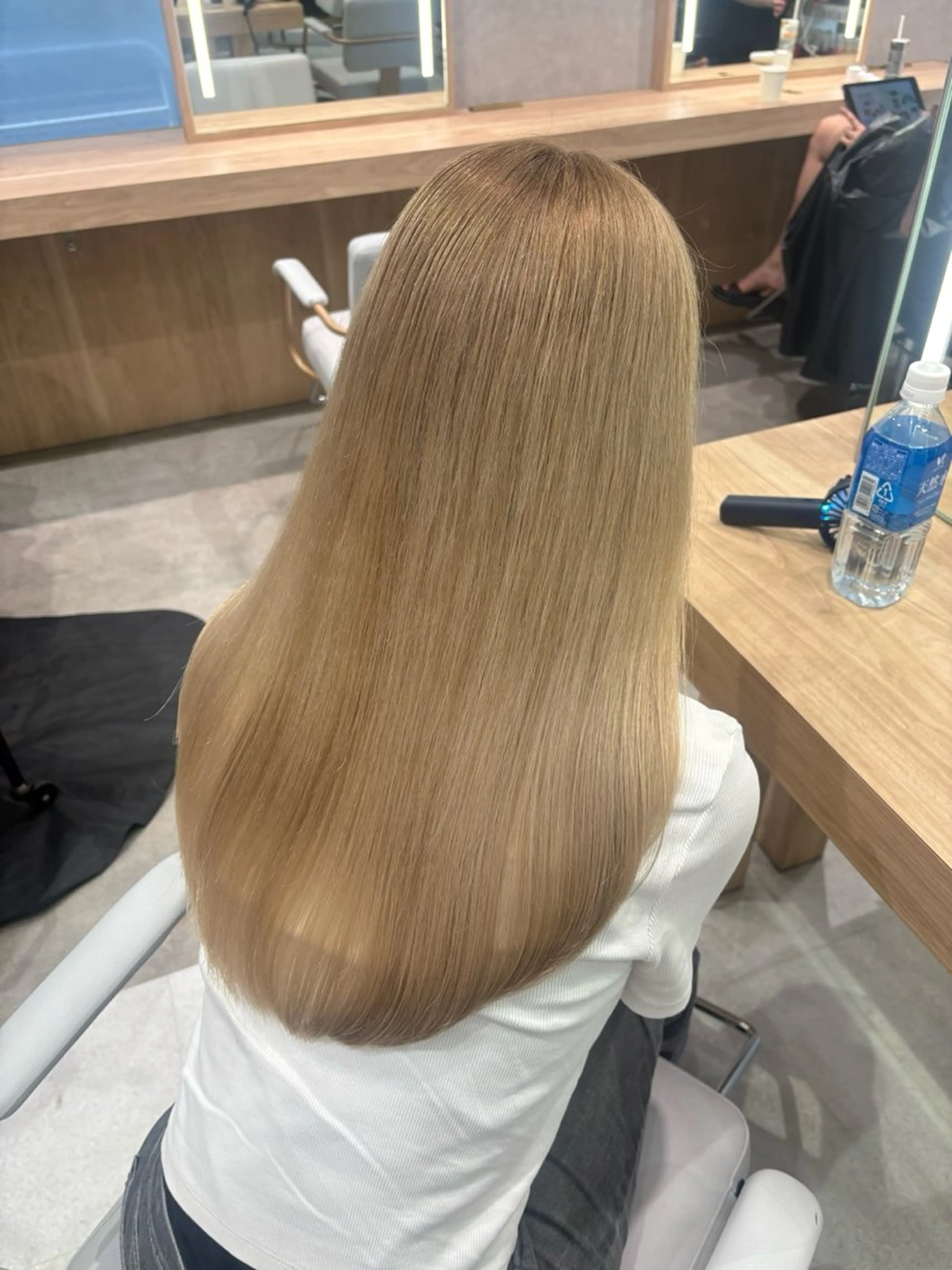 ロング カラー カット ヘアカラー 🇰🇷韓国レイヤー ケアカラー／田川佑紀のヘアスタイル