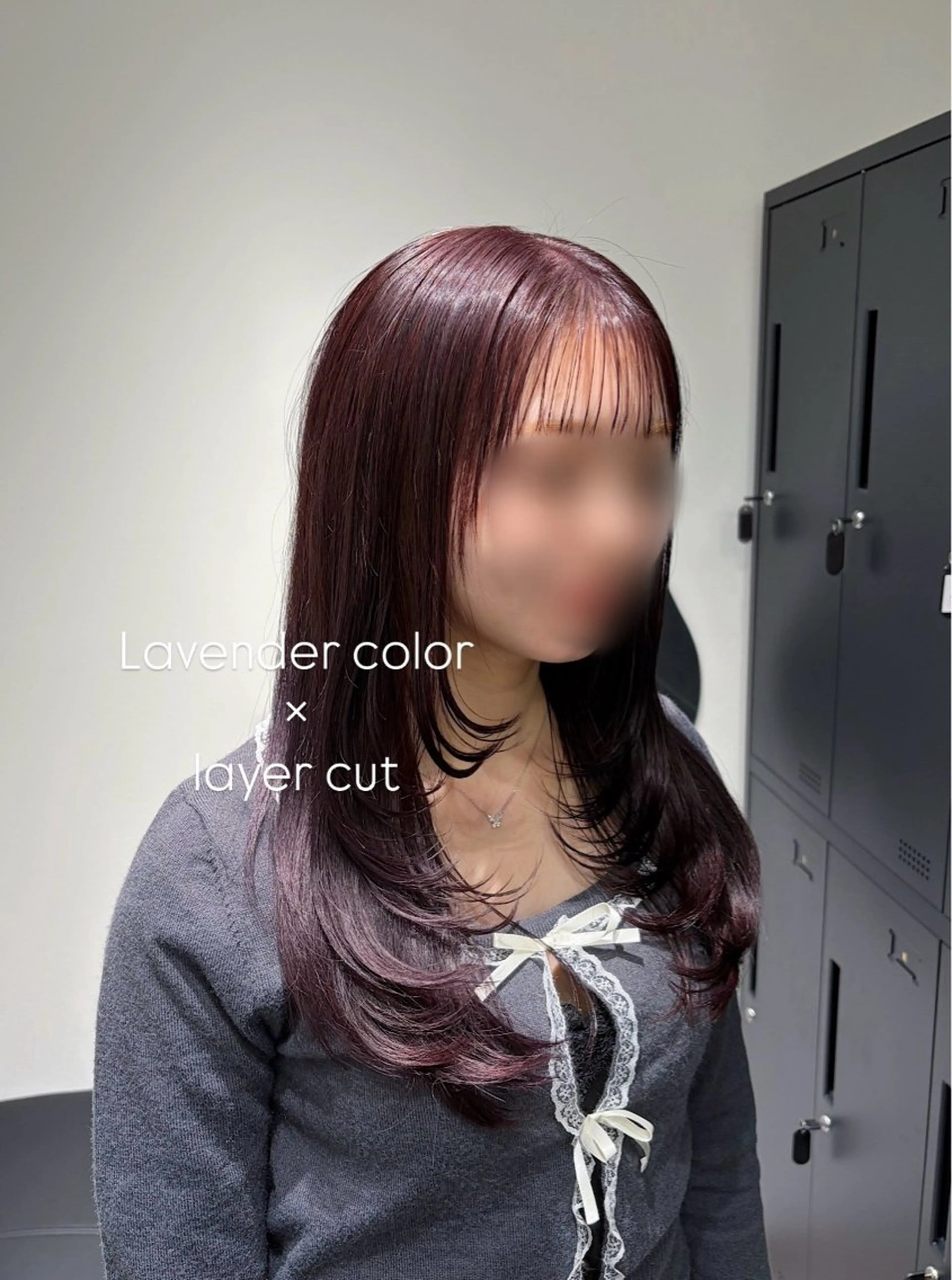 セミロング カラー ヘアカラー limitみづき🌙 パーマのヘアスタイル