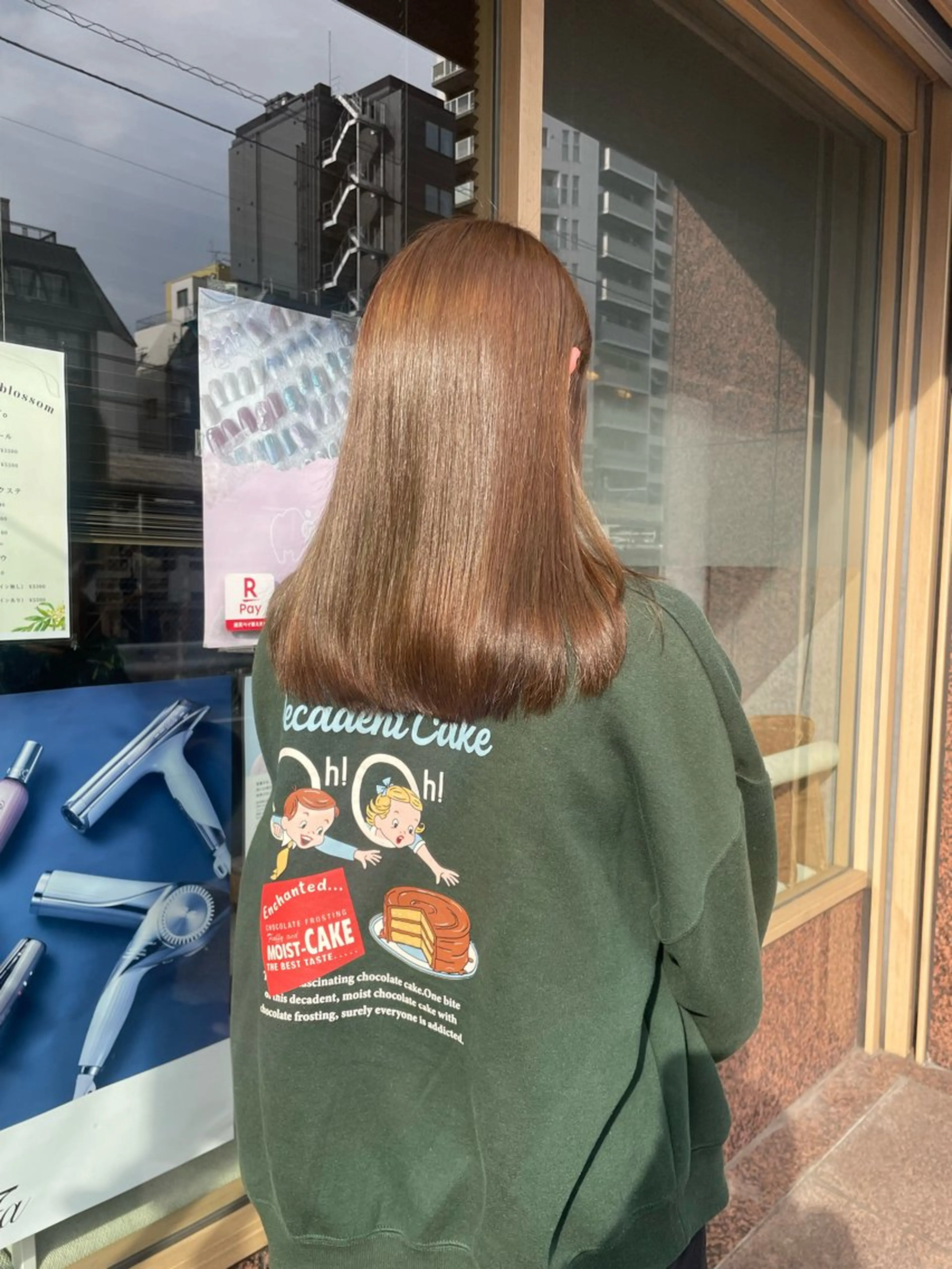 ロング カラー ベージュカラー ブリーチ 透明感カラー ダブルカラー ブリーチなしカラー 髪質改善/Bloss om🌷高橋沙衣のヘアスタイル