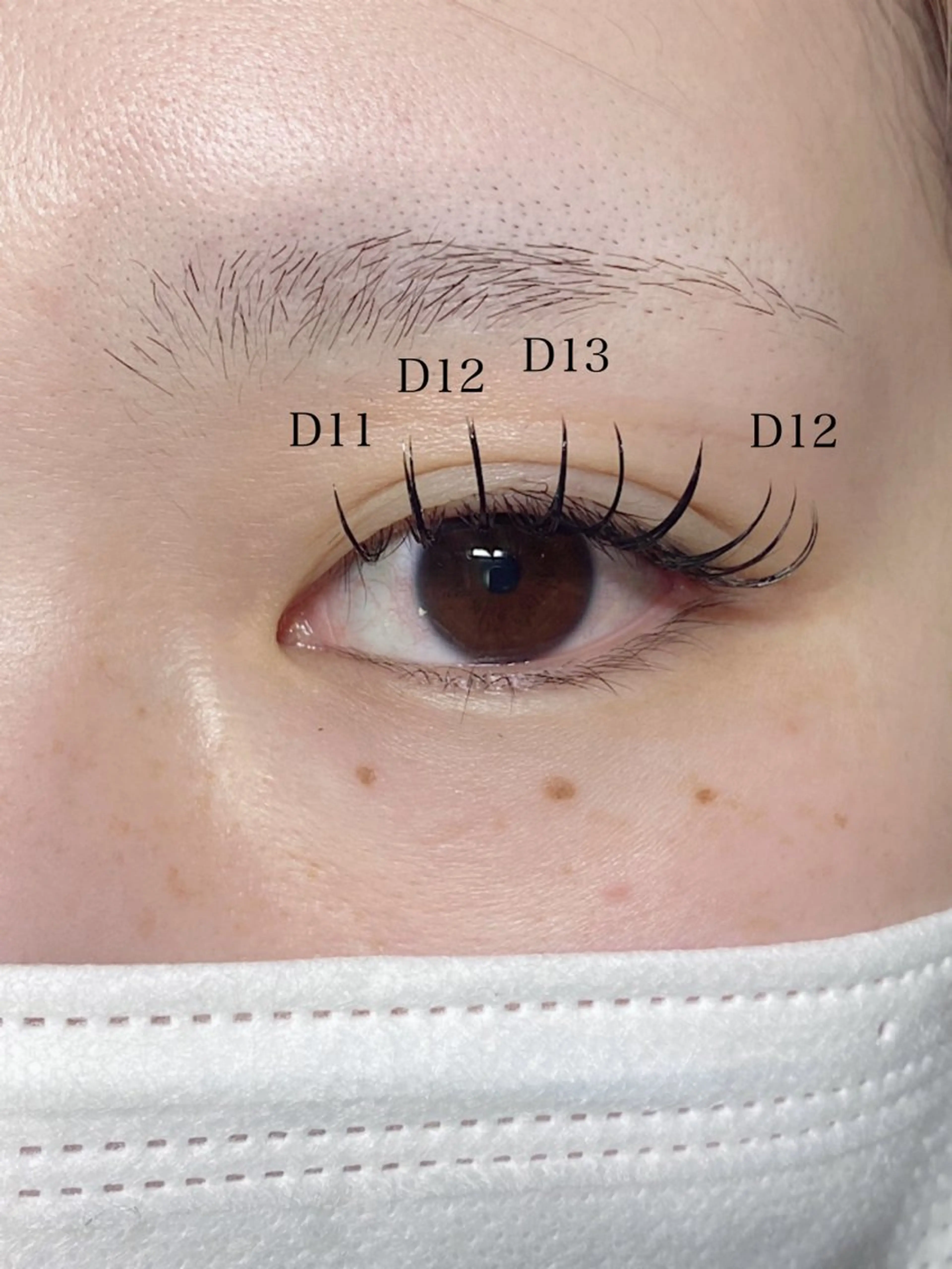 マツエク・マツパ マツエク Veil chihiroのマツエク・マツパデザイン